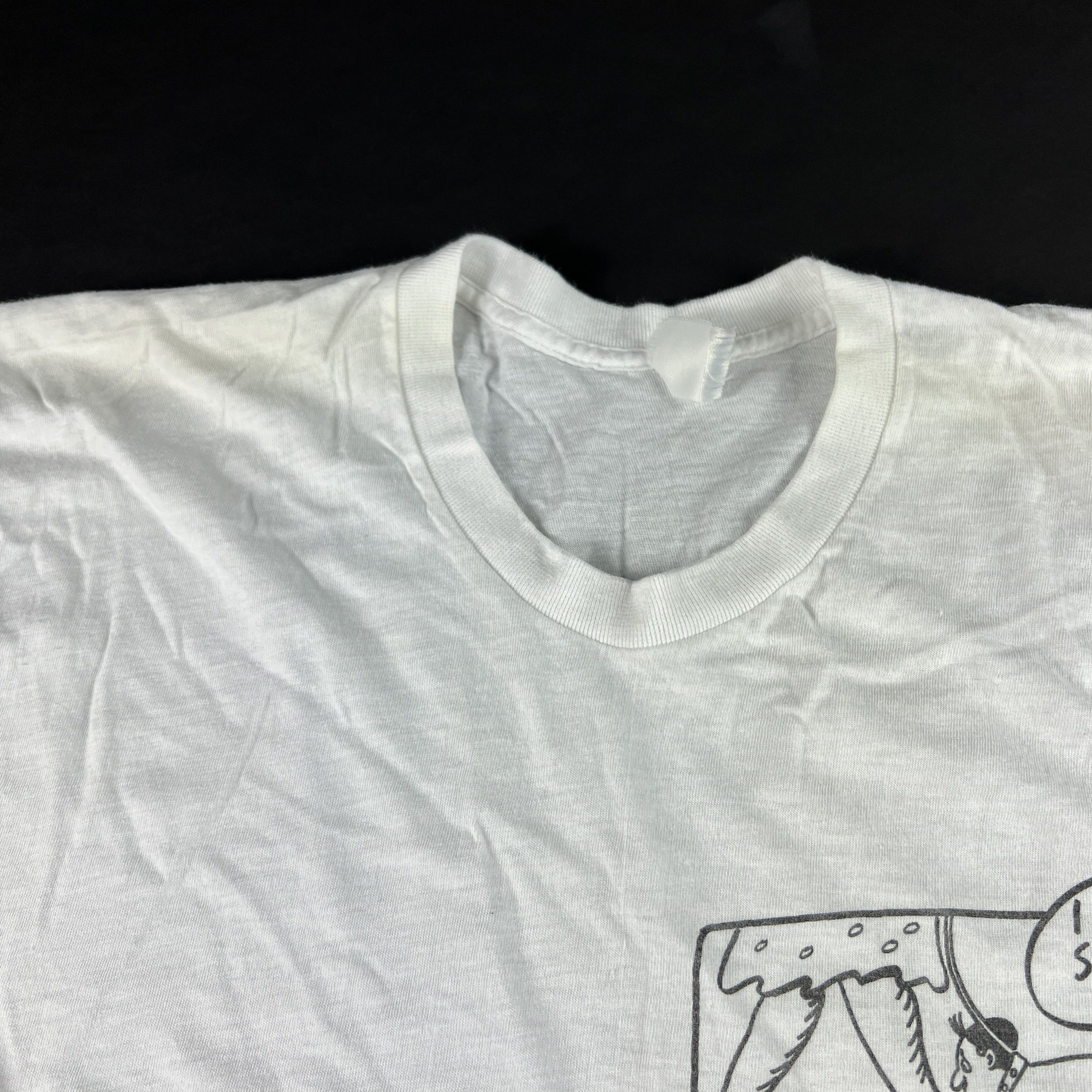 Vintage VTG 80s Mick Jagger She's The Boss Dingy Single Stitch Tee Size US S / EU 44-46 / 1 - 4 Thumbnail