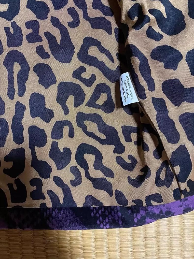 Wacko Maria wacko maria Purple snake pattern Tang dress pan buckle cott Size US M / EU 48-50 / 2 - 9 Thumbnail