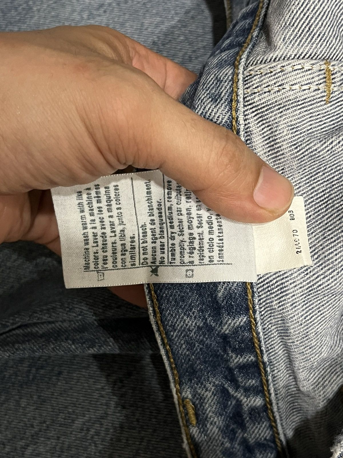Carhartt Vintage Carhartt Classic Light Blue Relaxed Fit Jeans Size US 34 / EU 50 - 19 Thumbnail