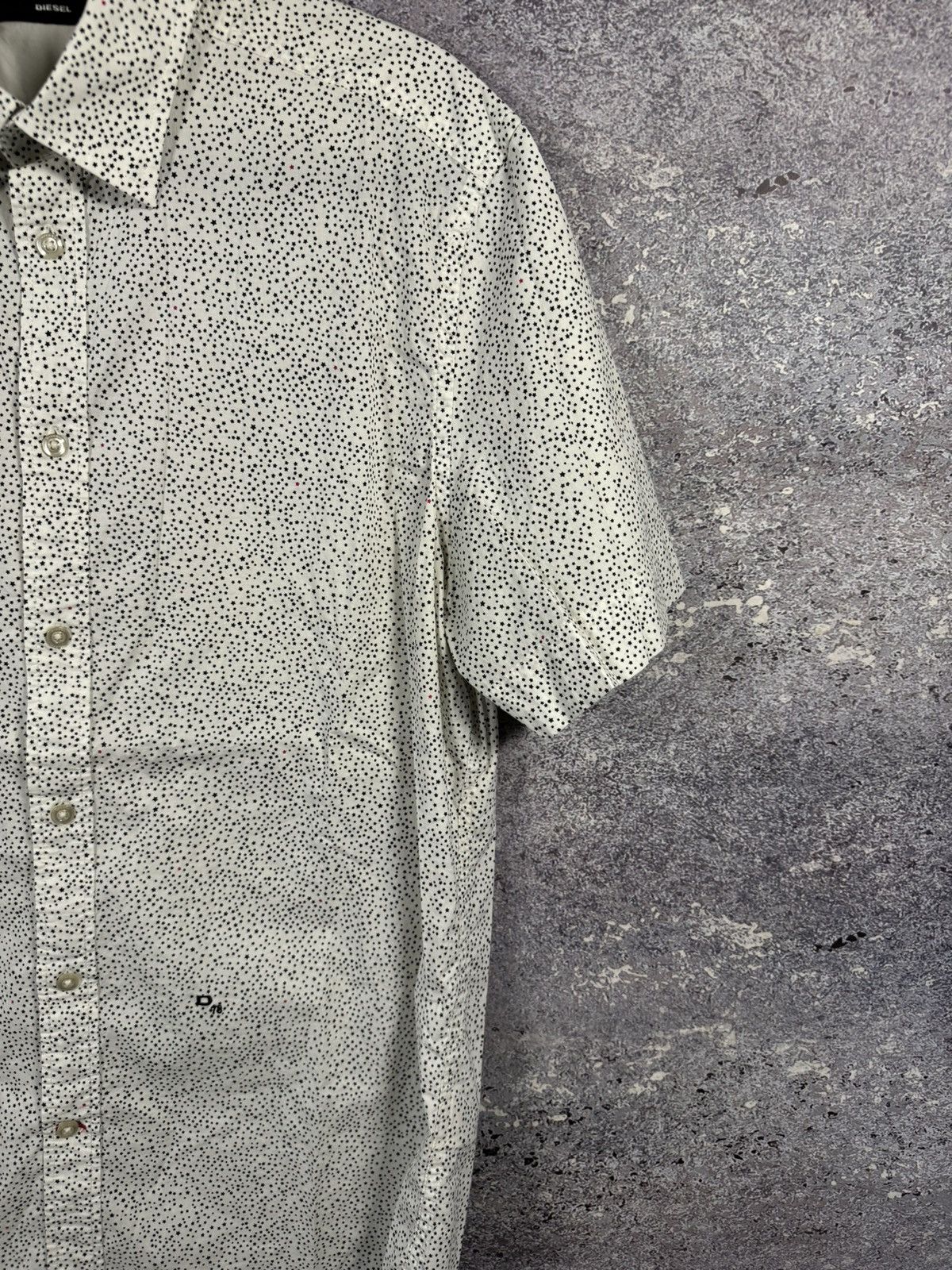 Diesel × Vintage Diesel Star Printer Shortsleeve Shirt Vintage XL size Size US XL / EU 56 / 4 - 5 Thumbnail