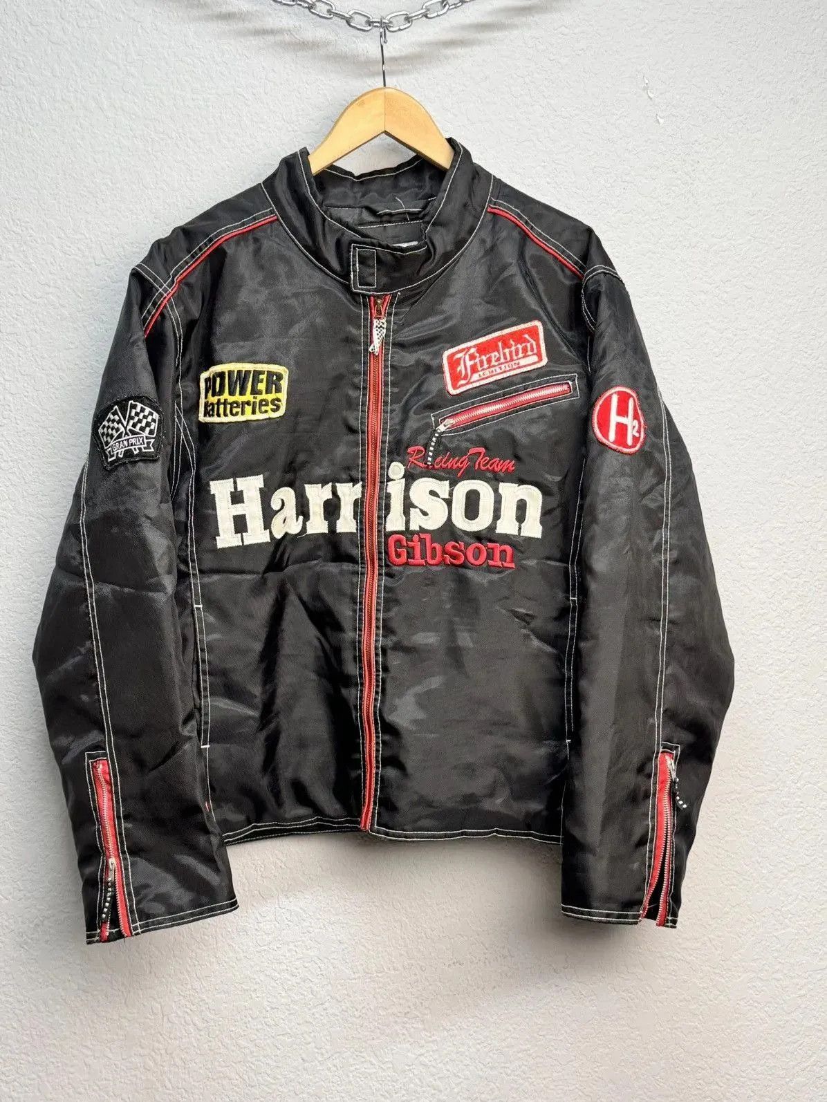 Harley Davidson Harrison Racing Jacket Big Star Nascar Ferrari bomber F1 Size US XL / EU 56 / 4 - 4 Thumbnail