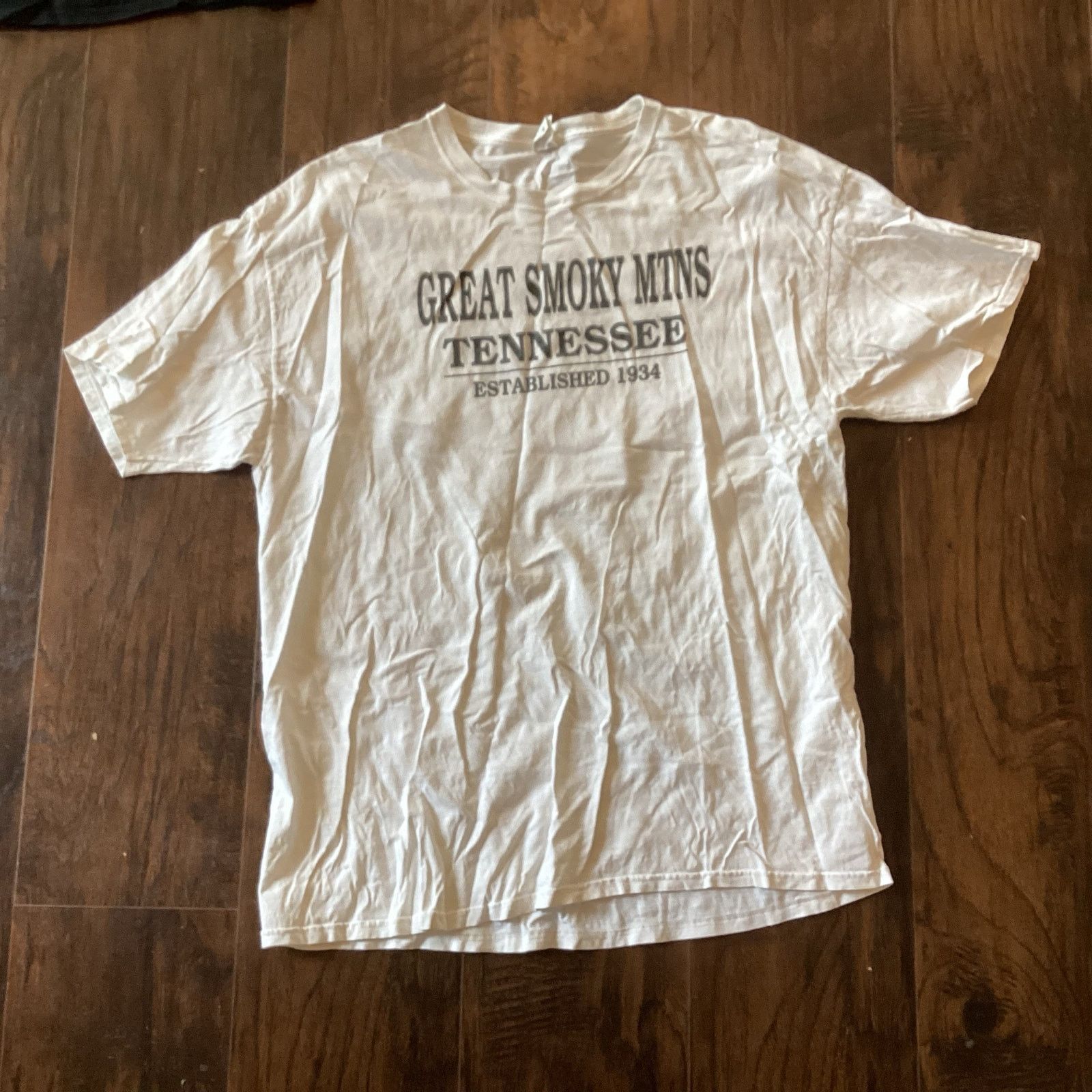 Fruit Of The Loom Smokey Mountains Souvenir Tee Size US XL / EU 56 / 4 - 1 Thumbnail