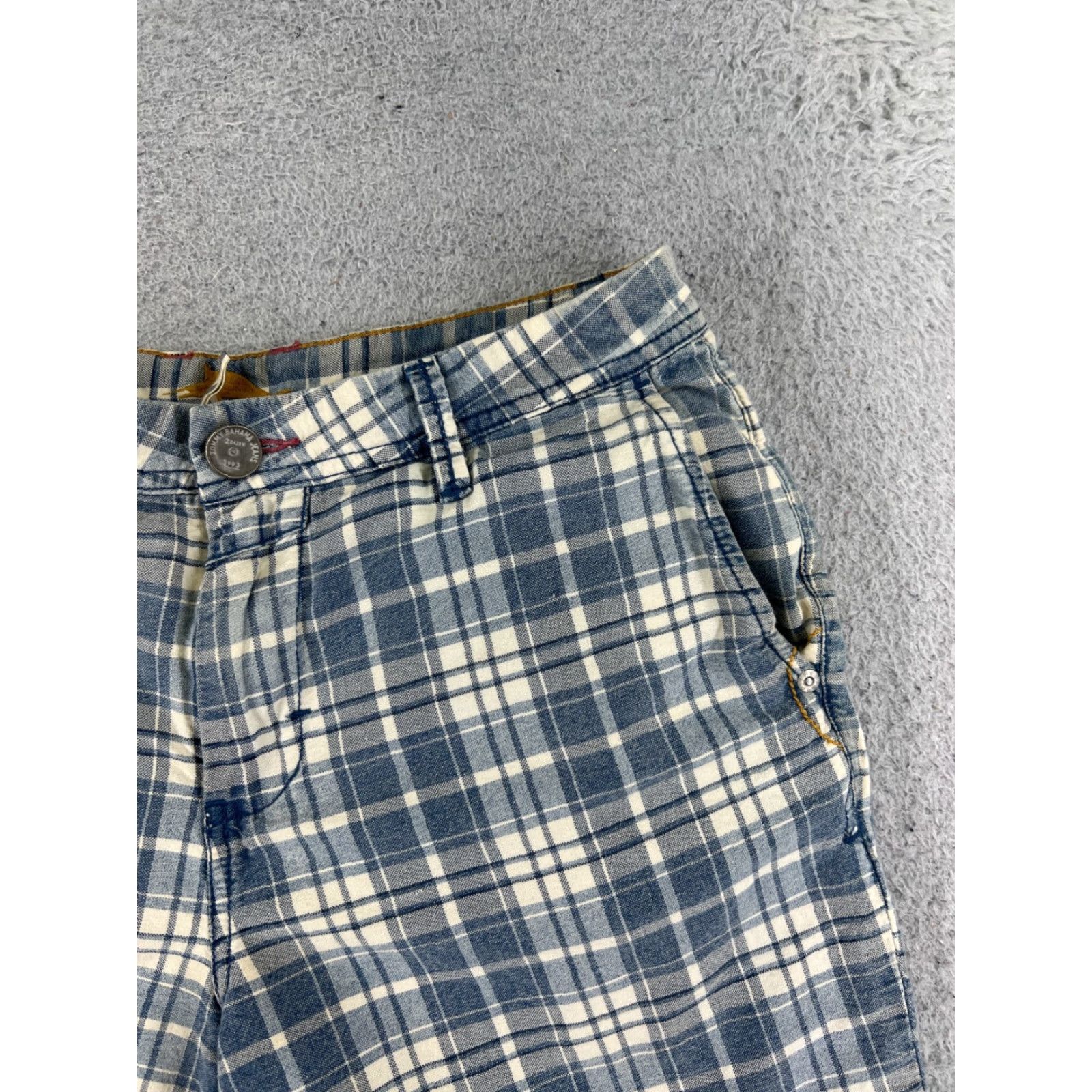 Tommy Bahama Tommy Bahama Shorts Mens 30 Blue Plaid 100% Cotton Woven Beach Vacation Vegas Size US 30 / EU 46 - 5 Thumbnail