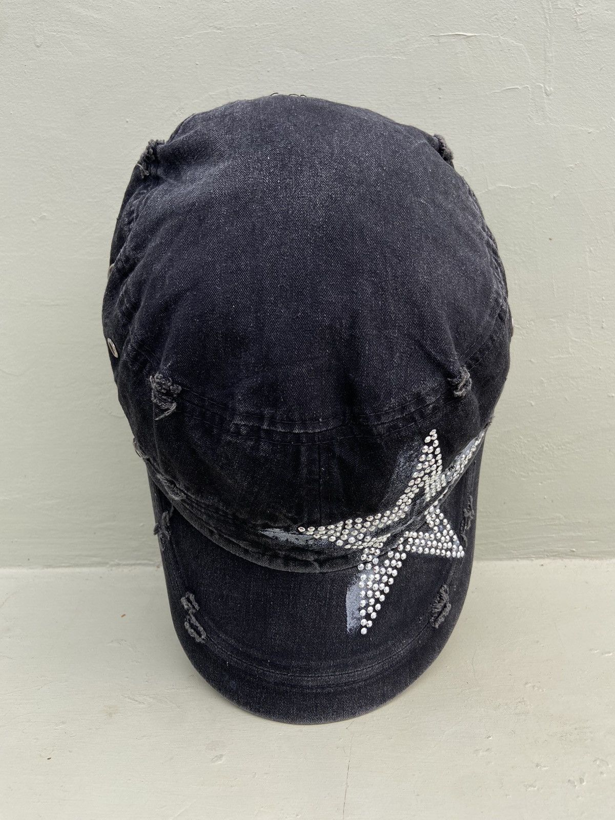 If Six Was Nine 2000s star big studded patrol hat Size ONE SIZE - 5 Thumbnail