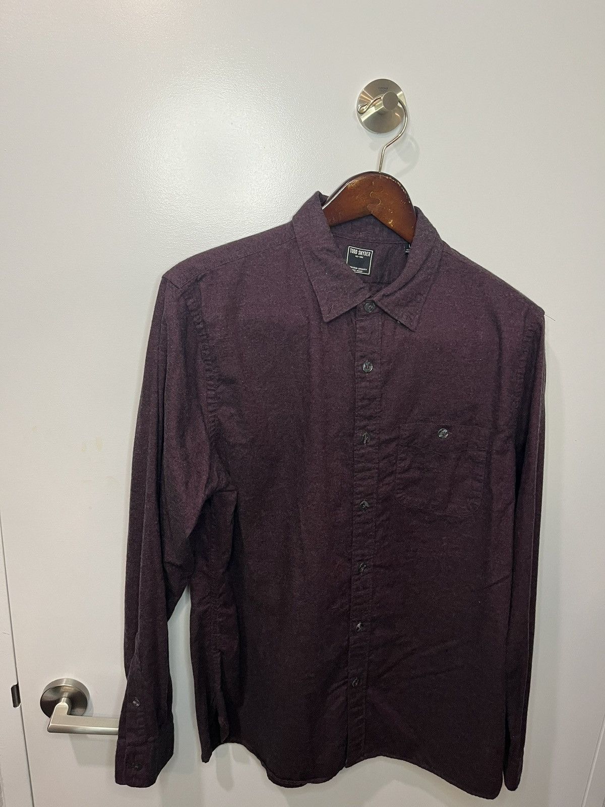 Todd Snyder Cotton/Cashmere Button Down