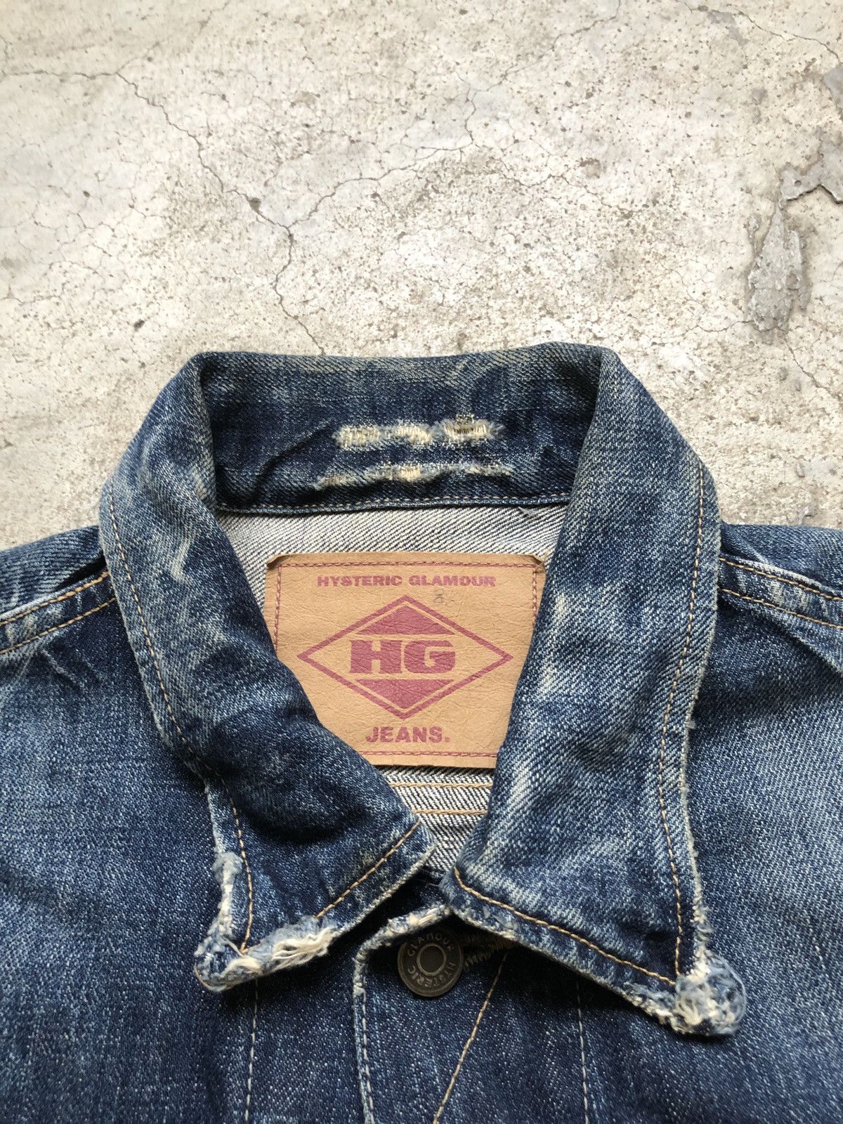 Hysteric Glamour VINTAGE HYSTERIC GLAMOUR LEE STYLE DENIM JACKET Size US S / EU 44-46 / 1 - 4 Thumbnail