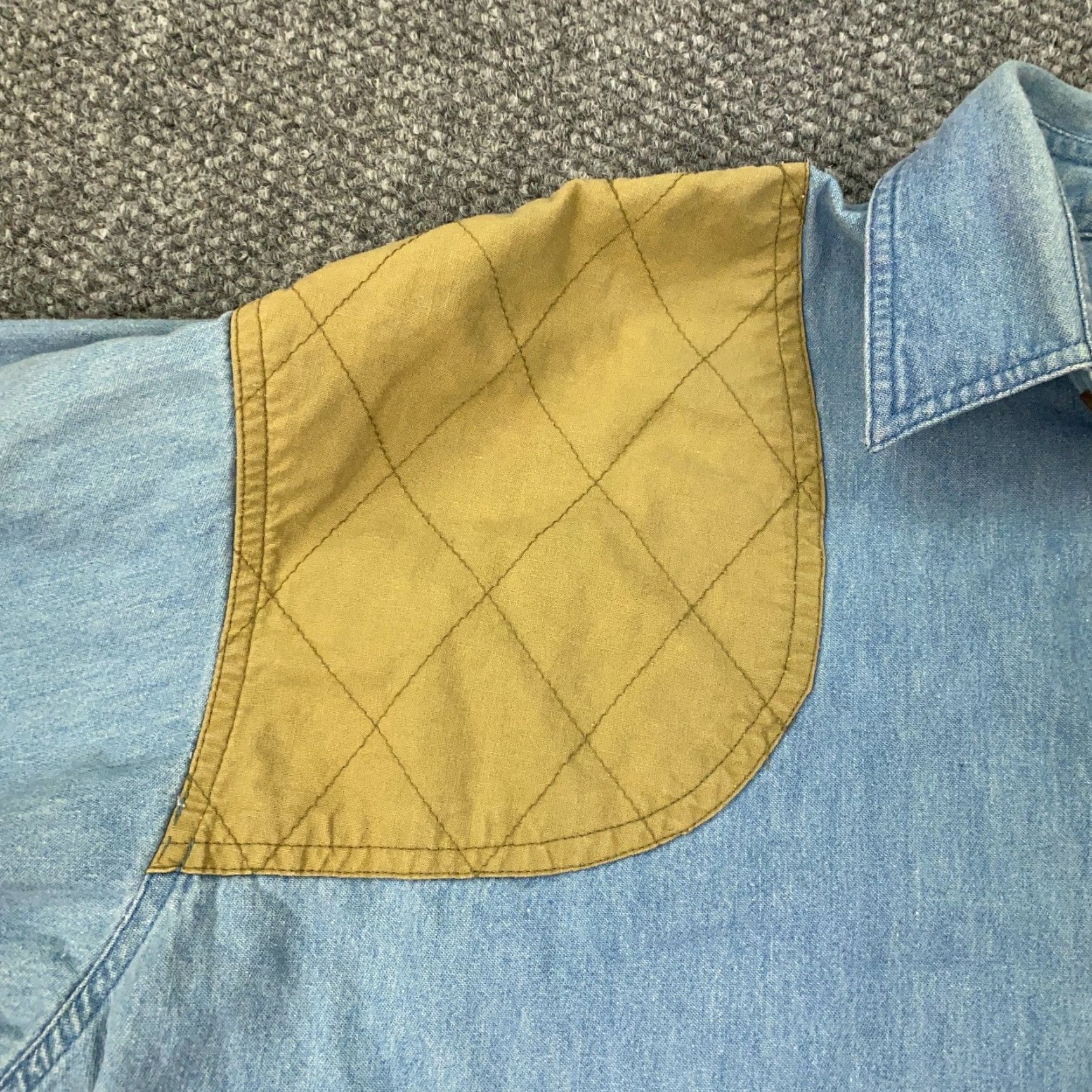 Denime VINTAGE Duxbak Denim Hunting Shirt Mens 2XL Blue Long Sleeve Casual Outdoor Workwear Size US XXL / EU 58 / 5 - 7 Thumbnail