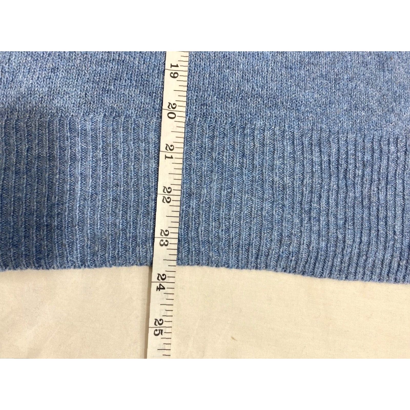 Ellen Tracy NWT Ellen Tracy Blue Round Neck Pullover Sweater Size M Womens Cable-Knit Polyester Blend Long Sleeve Size M / US 6-8 / IT 42-44 - 6 Thumbnail