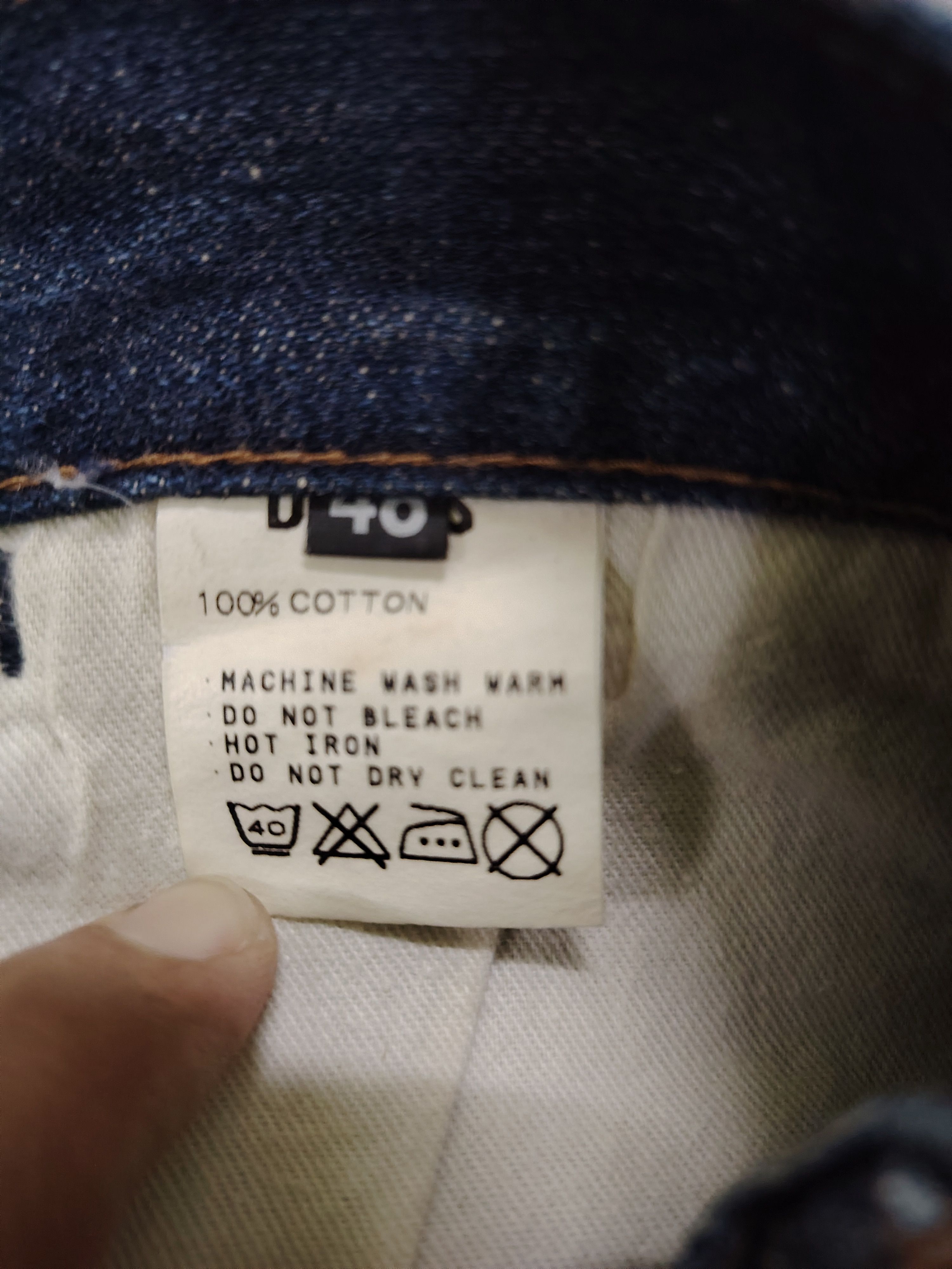 Japanese Brand VINTAGE VIRUS DENIM LINE SELVEDGE JEANS Size US 32 / EU 48 - 9 Thumbnail