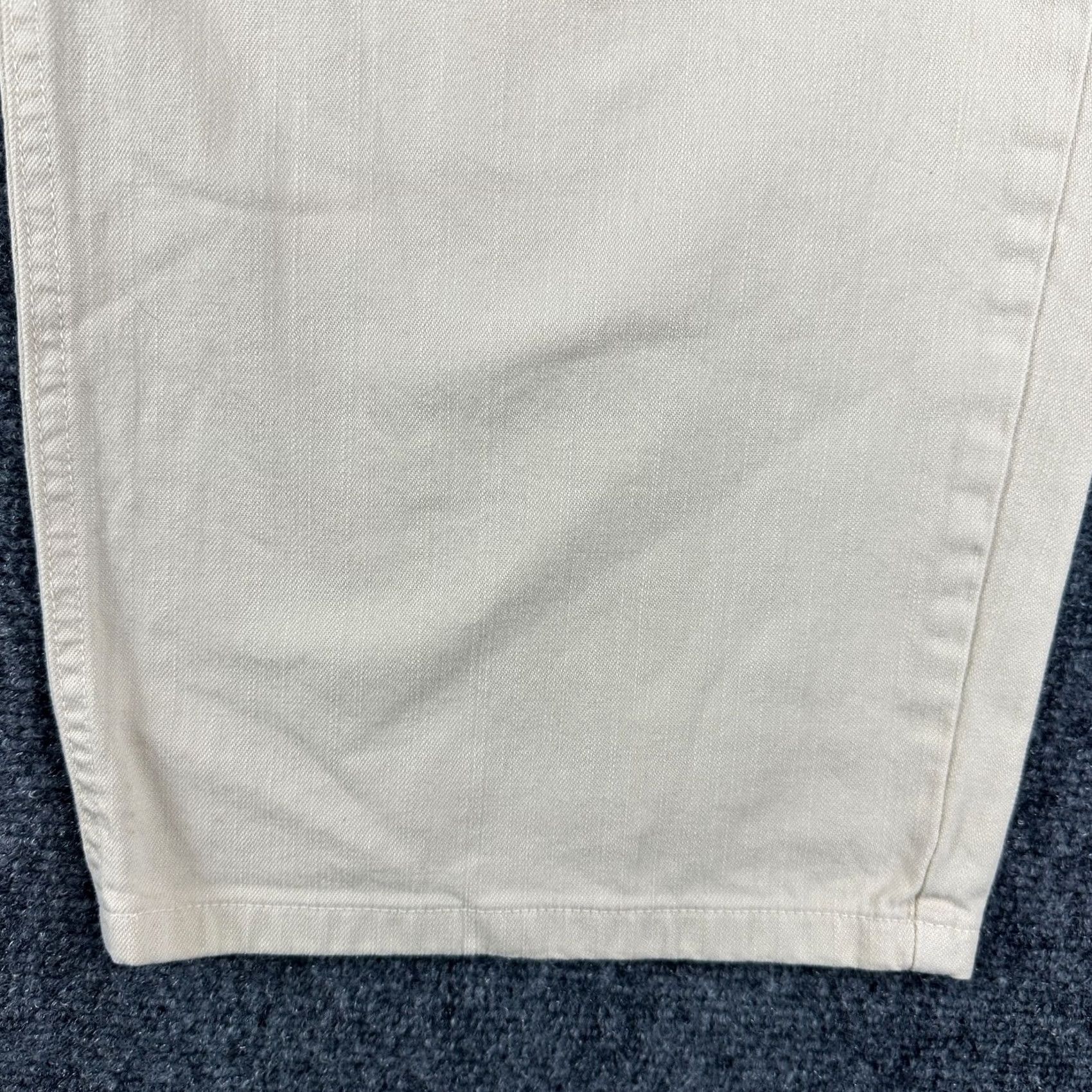 Talbots Talbots Jeans Womens 22W Tailored Fit 5 Pocket Beige Cotton Stretch Size 40" / US 18 - 5 Thumbnail