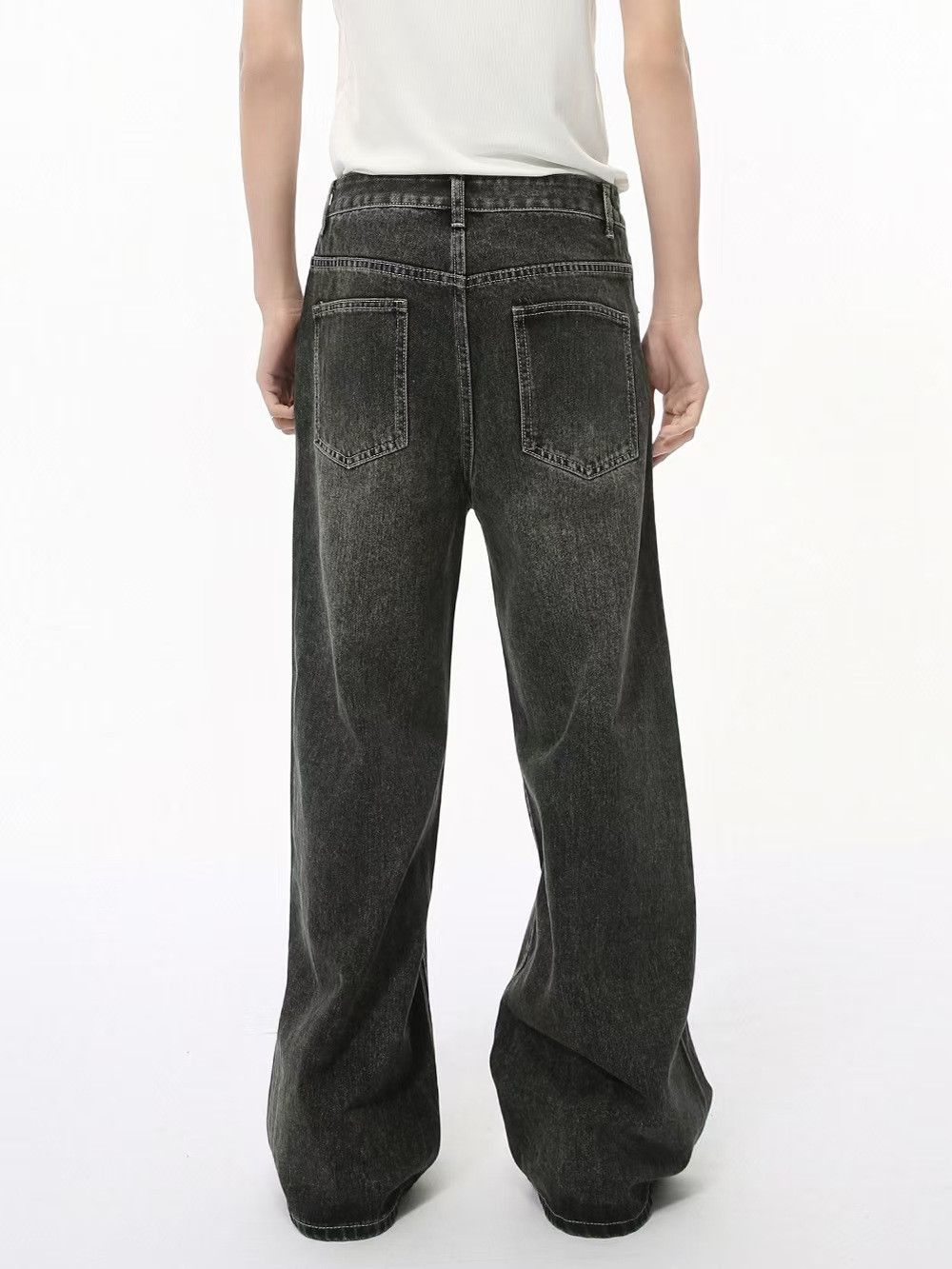 Japanese Brand × Jean Vintage Simple Loose Casual Jeans Size US 30 / EU 46 - 4 Thumbnail