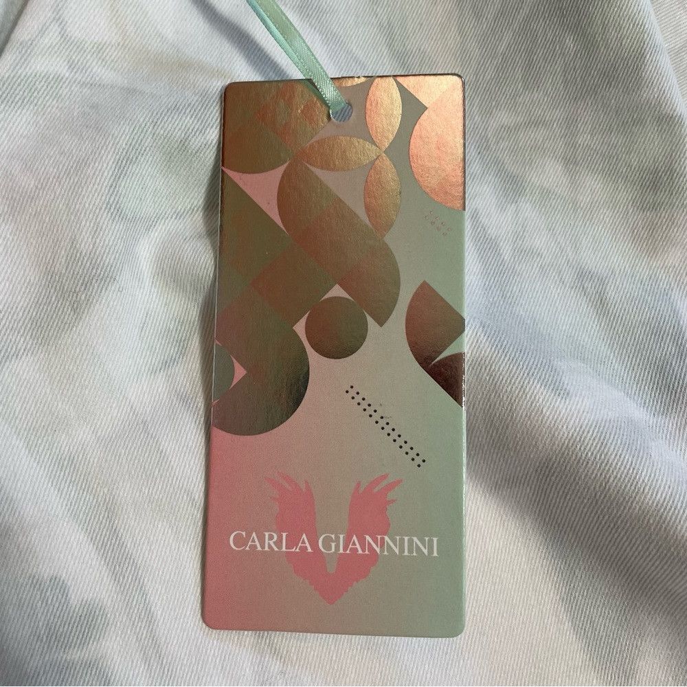 Other NWT New Carla Giannini Made In Italy Palm Print Cotton Jack Size M / US 6-8 / IT 42-44 - 8 Thumbnail