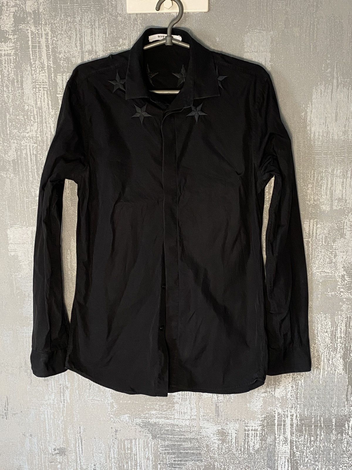 Givenchy Givenchy by Riccardo Tisci Star Embroidered Shirt Button Up Size US M / EU 48-50 / 2 - 1 Thumbnail