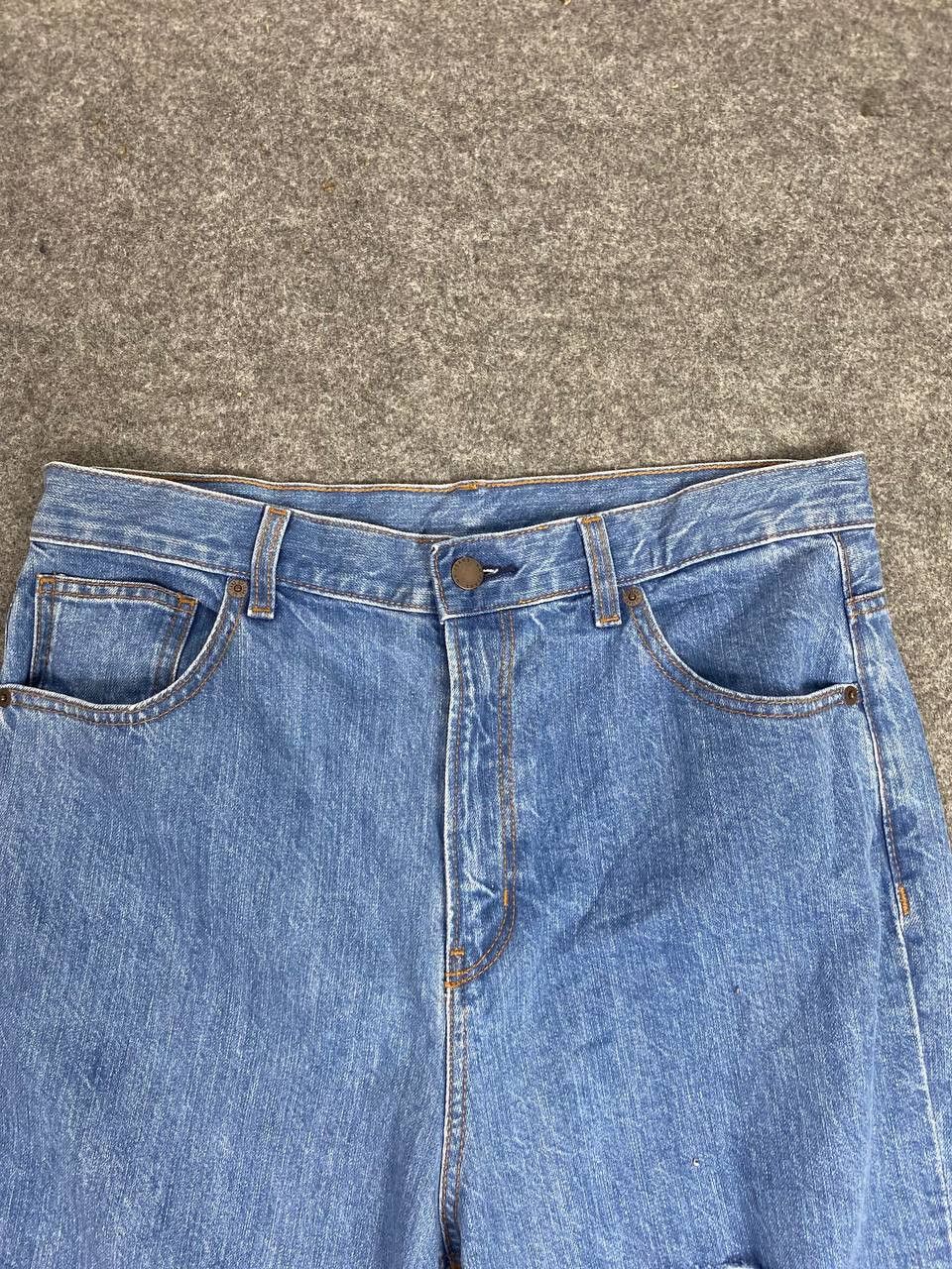 GU G.U japanese brand distressed denim nice design Size US 34 / EU 50 - 4 Thumbnail