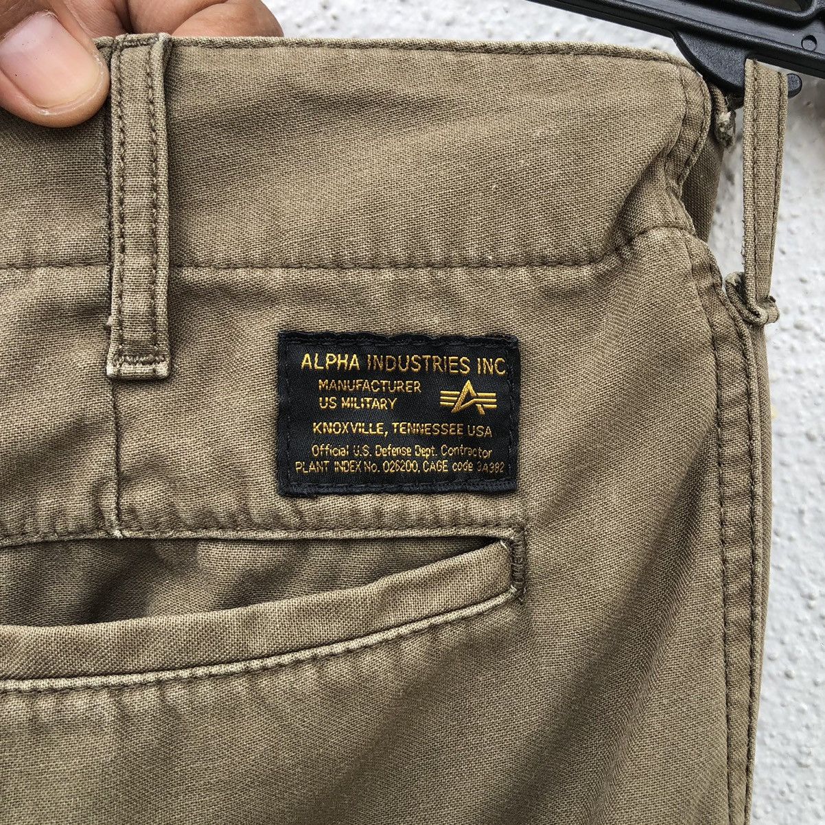 Alpha Industries Vintage Alpha Industries Inc Cargo Short Pant Size US 34 / EU 50 - 7 Thumbnail