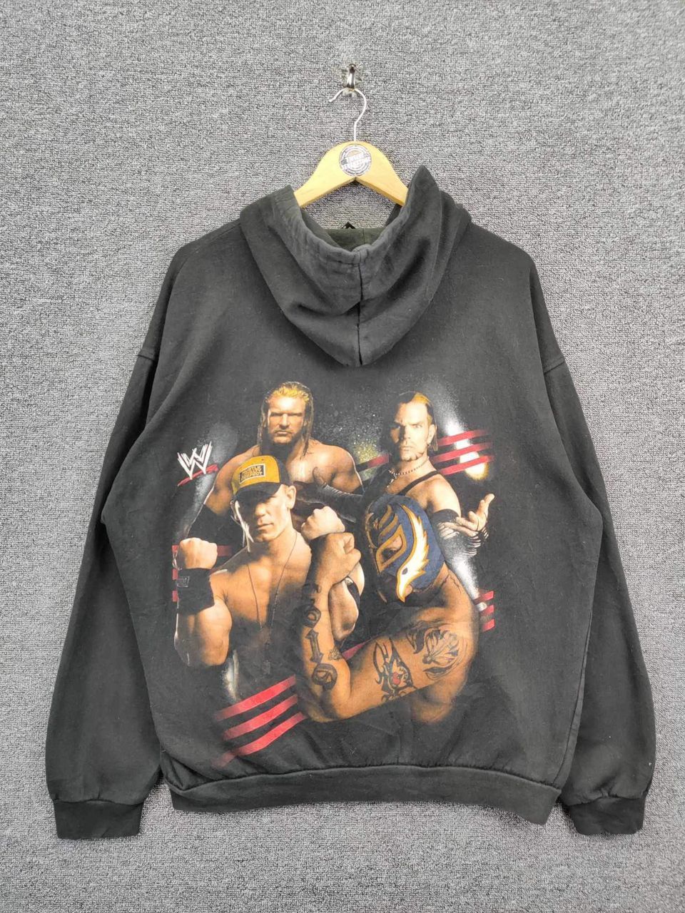 WWE Vintage Wwe Superstars Zipper Hoodie Size US XL / EU 56 / 4 - 1 Thumbnail