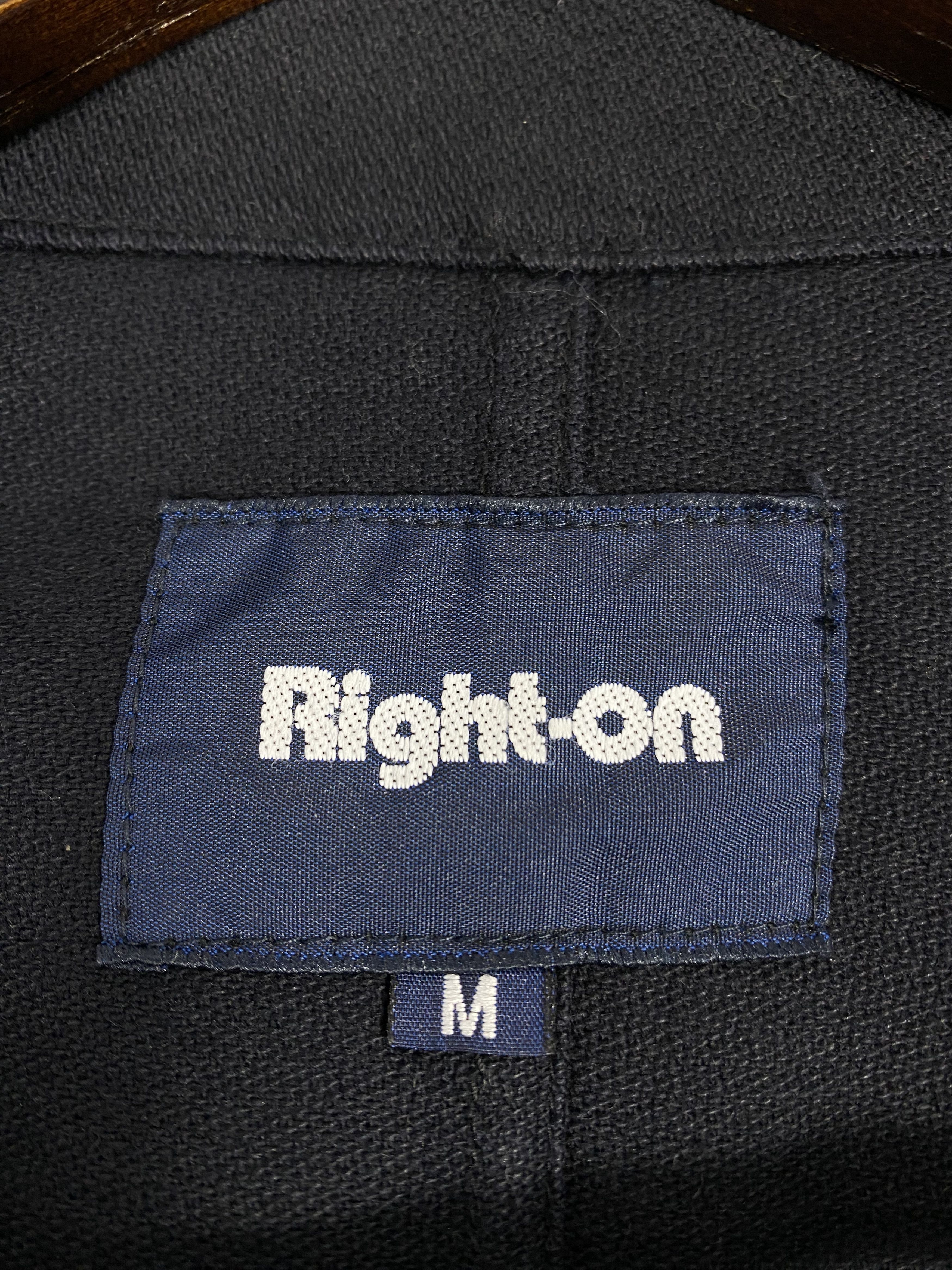 Japanese Brand Vintage Right On Blazers Coat Jacket Size US M / EU 48-50 / 2 - 9 Thumbnail