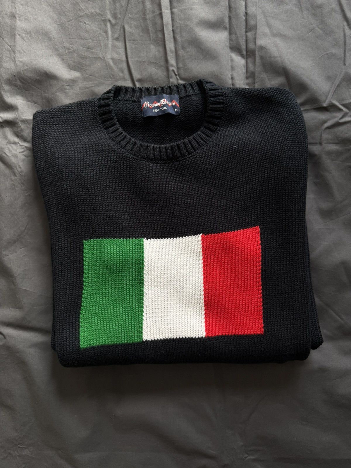 Rowing Blazers Italy Flag Sweater