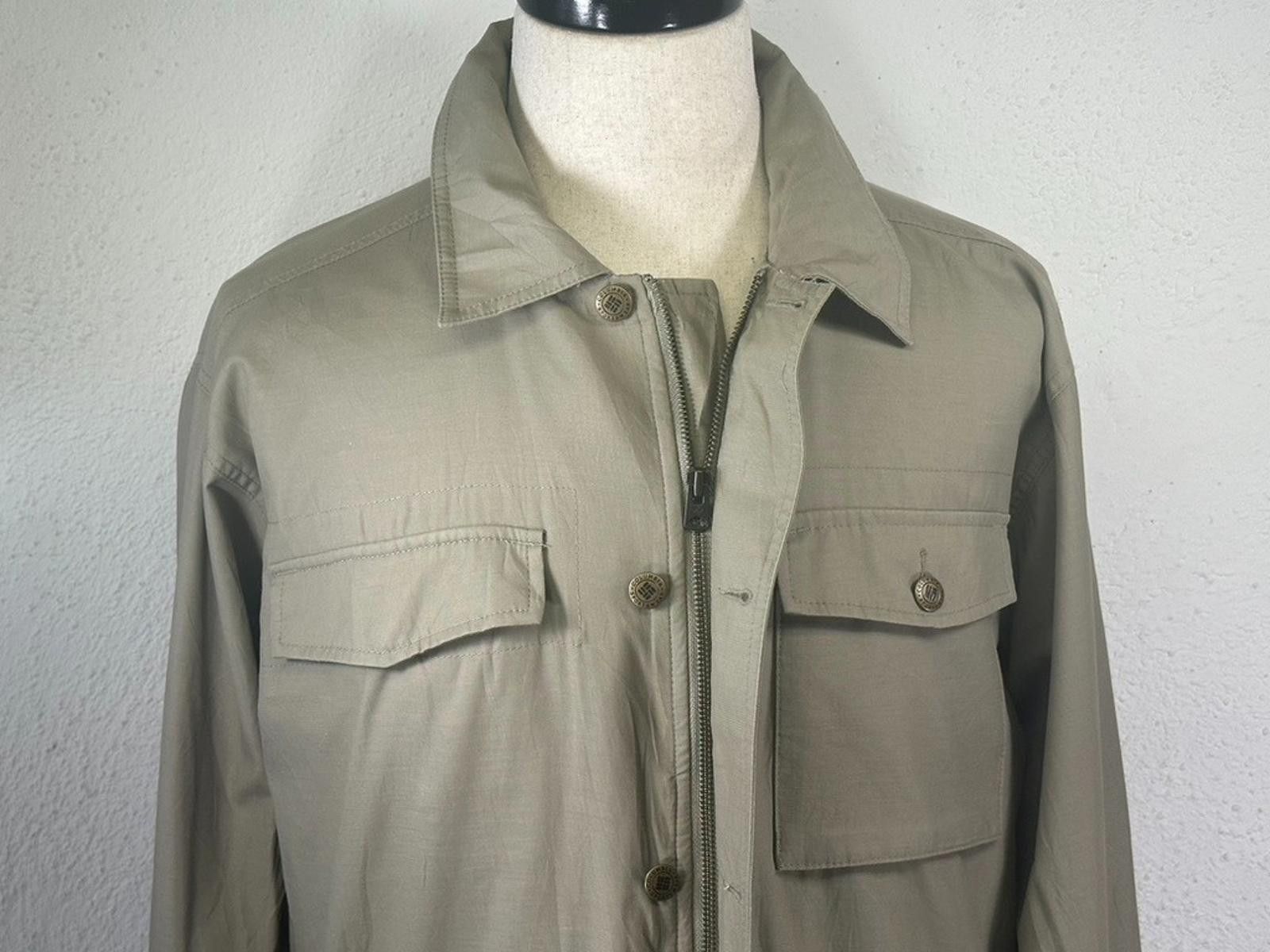 Columbia Columbia Sportswear Large Men's Brown Lightweight Jacket Size US L / EU 52-54 / 3 - 2 Thumbnail