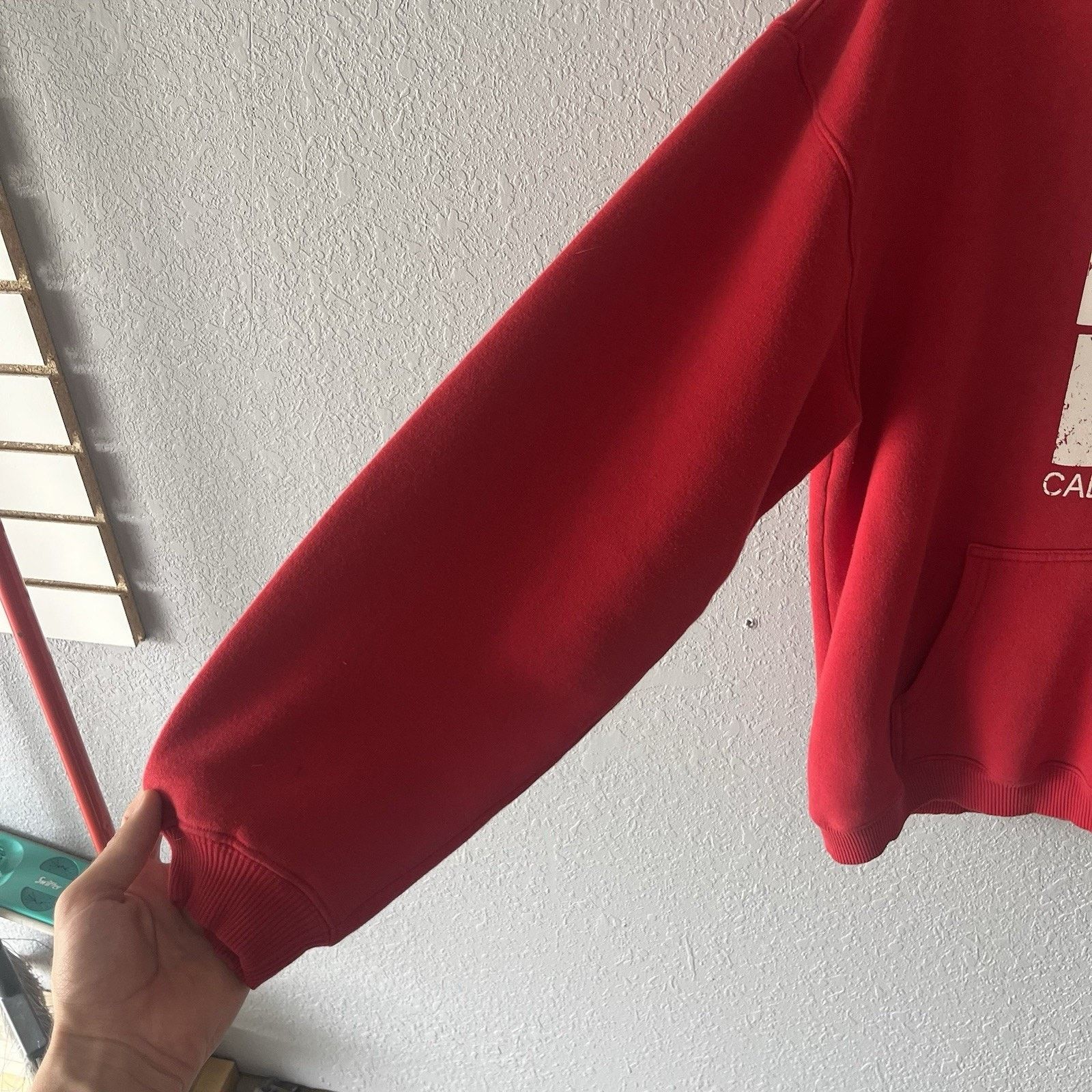 Vintage Vintage Red California Republic Hoodie Men’s Xl Pullover Swe Size US XL / EU 56 / 4 - 4 Thumbnail