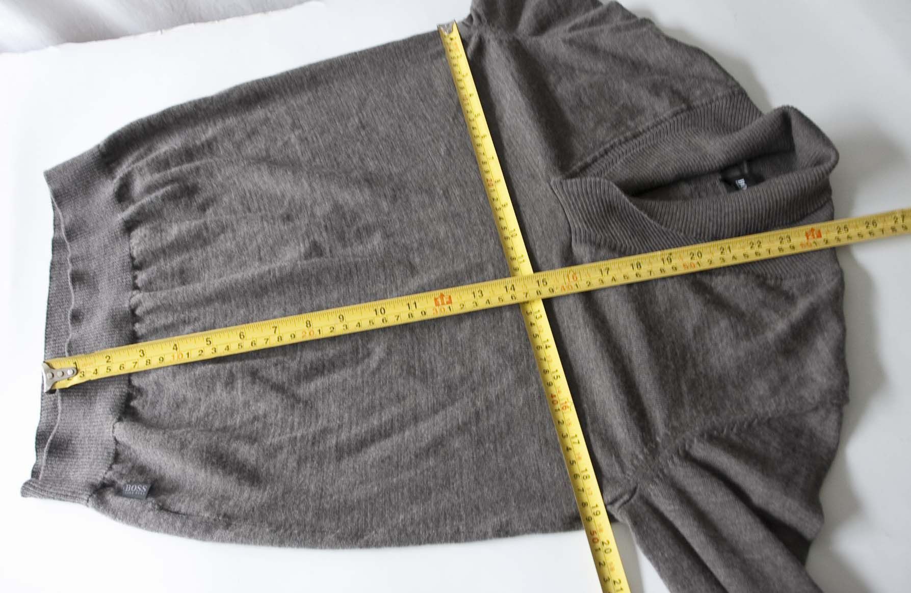 Hugo Boss Hugo Boss Sweater Wool Slim Fit Size M Dark Brown Size US M / EU 48-50 / 2 - 4 Thumbnail