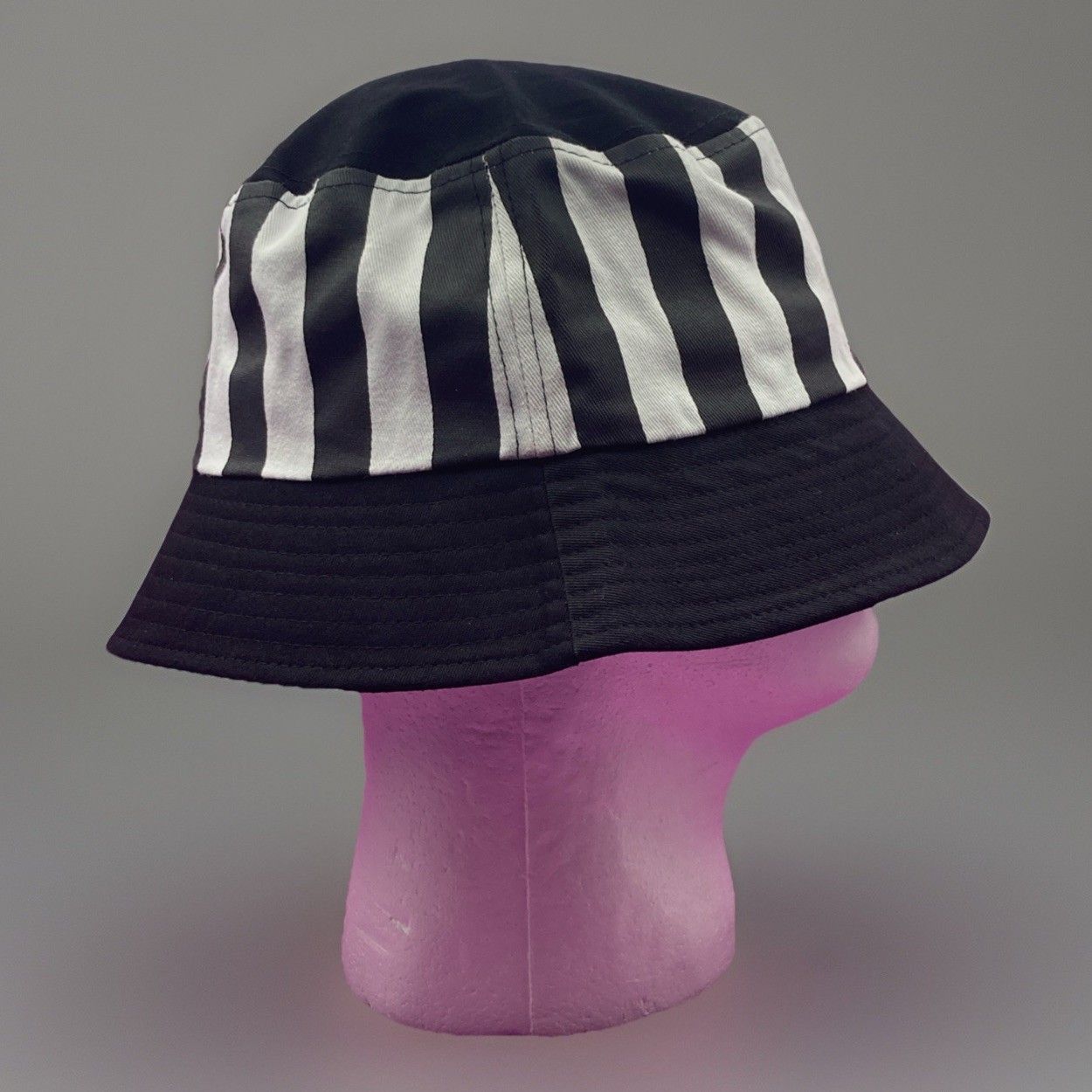 Other NWT Beetlejuice Fanta Movie Promo Bucket Hat Striped Cap Size ONE SIZE - 4 Thumbnail