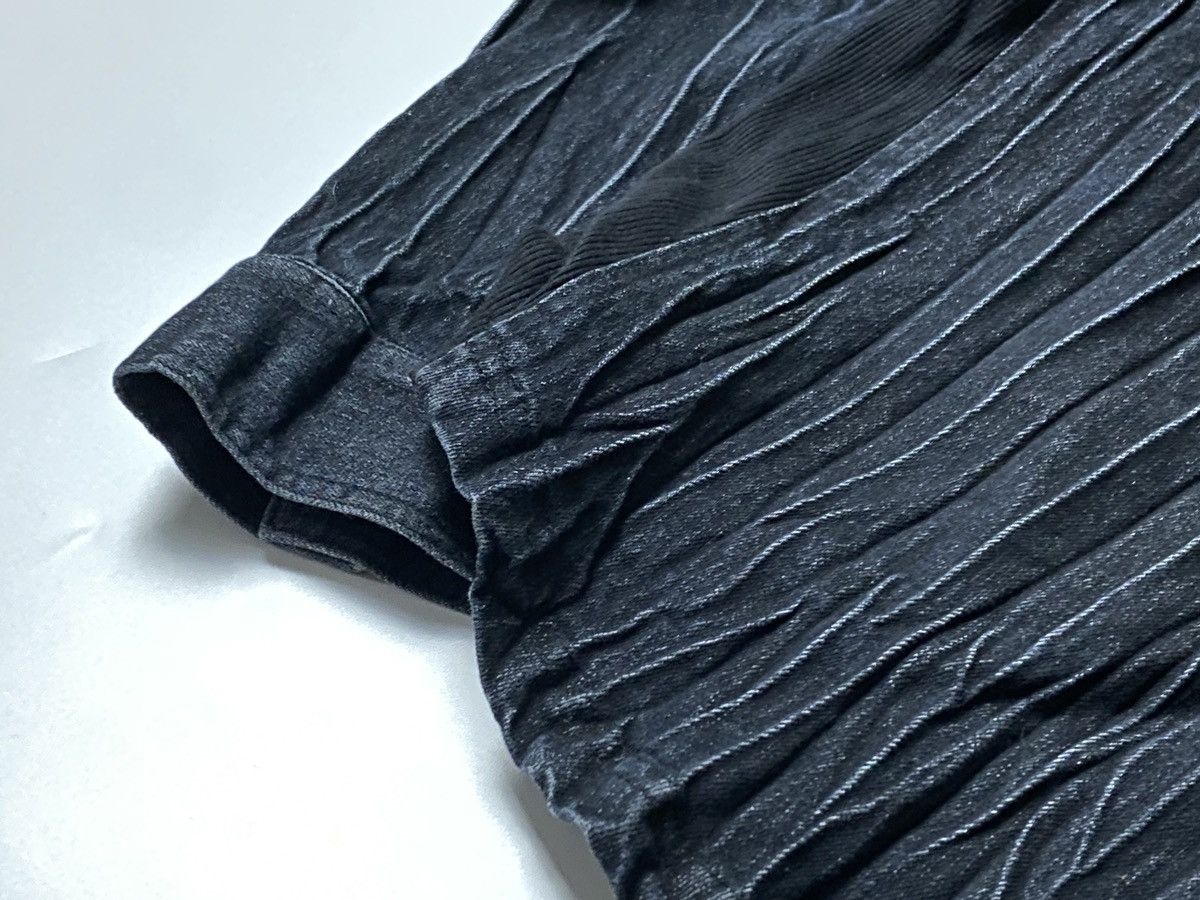 Le Grande Bleu (L.G.B.) × Tornado Mart × semanticdesign Rare! Pleated Light Denim by Semantic Design Size US M / EU 48-50 / 2 - 4 Thumbnail