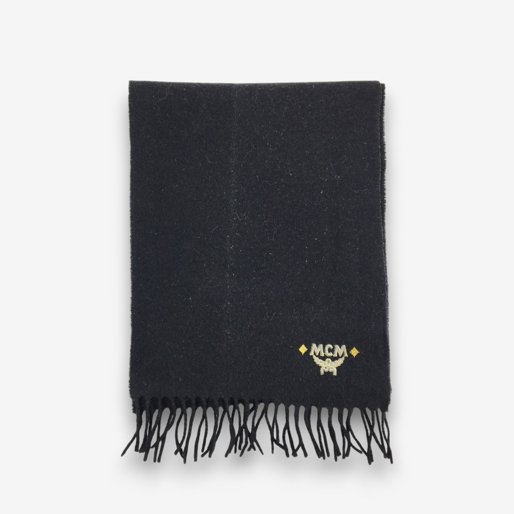 MCM Vintage MCM Scarf Muffler Wool Cashmere Winter Scarves Size ONE SIZE - 2 Thumbnail