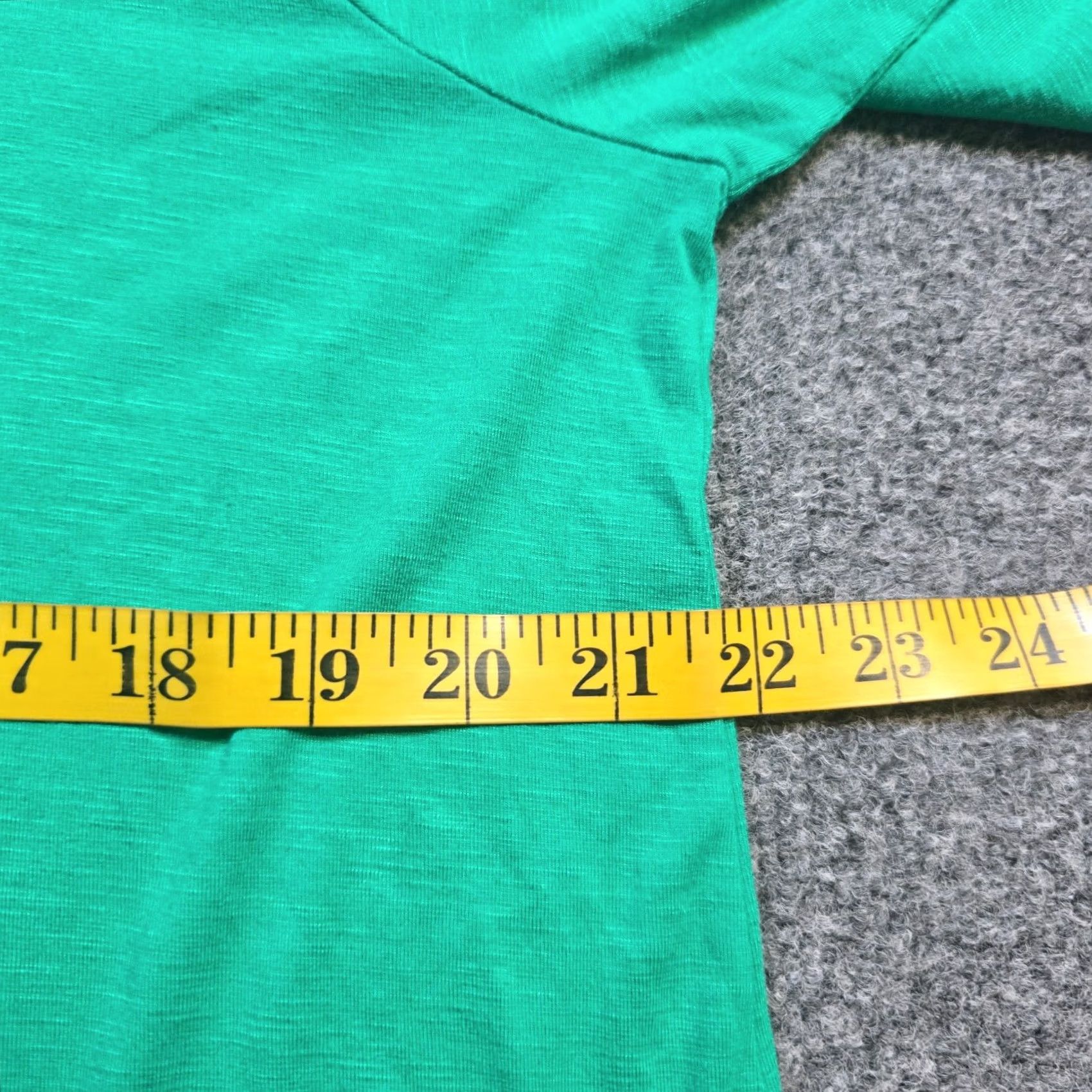 Vintage Chicos Top Tunic Blouse 3/4 Sleeve Round Neck Stretchy Green XL Women Size XL / US 12-14 / IT 48-50 - 5 Thumbnail