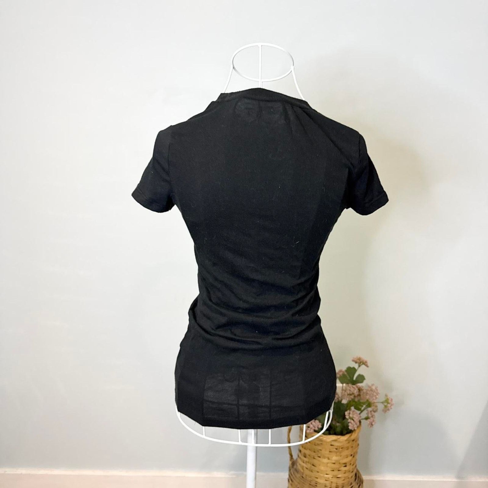 Aeropostale Cute vintage y2k black and pink Aeropostale tight t shirt Size S / US 4 / IT 40 - 5 Thumbnail