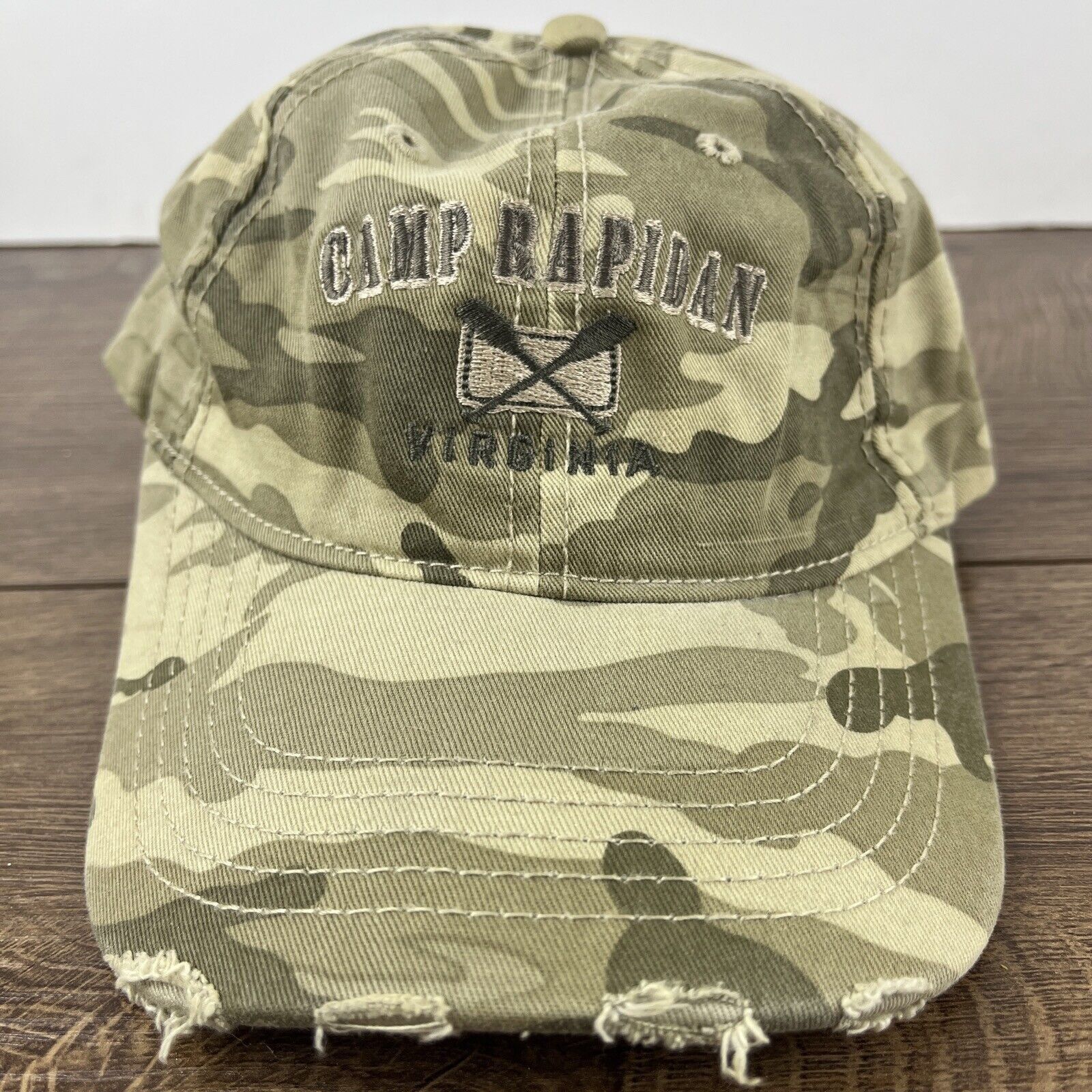 Other Camp Rapidan Virginia Hat Camo Green Hat Adjustable Adult Si Size ONE SIZE - 5 Thumbnail