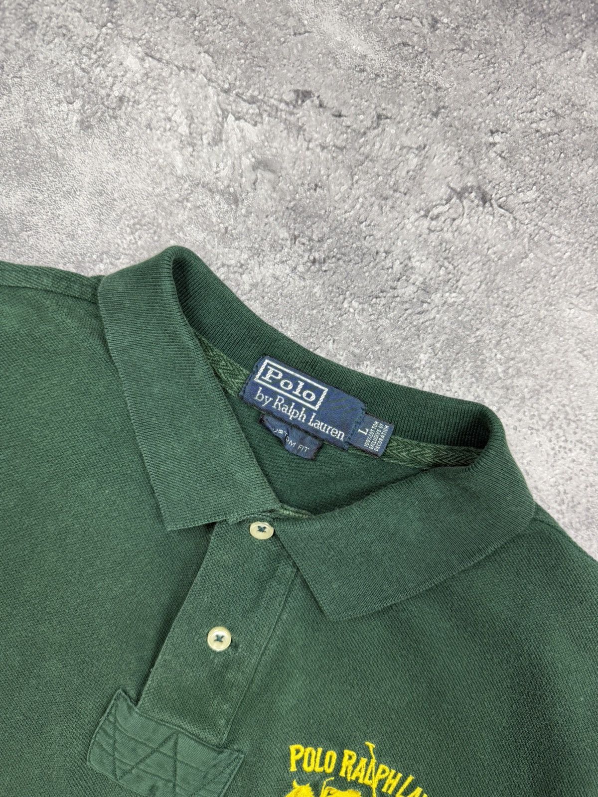 Polo Ralph Lauren Vintage Polo Ralph Lauren New York Polo T-Shirt Chief Keef Size US L / EU 52-54 / 3 - 10 Thumbnail