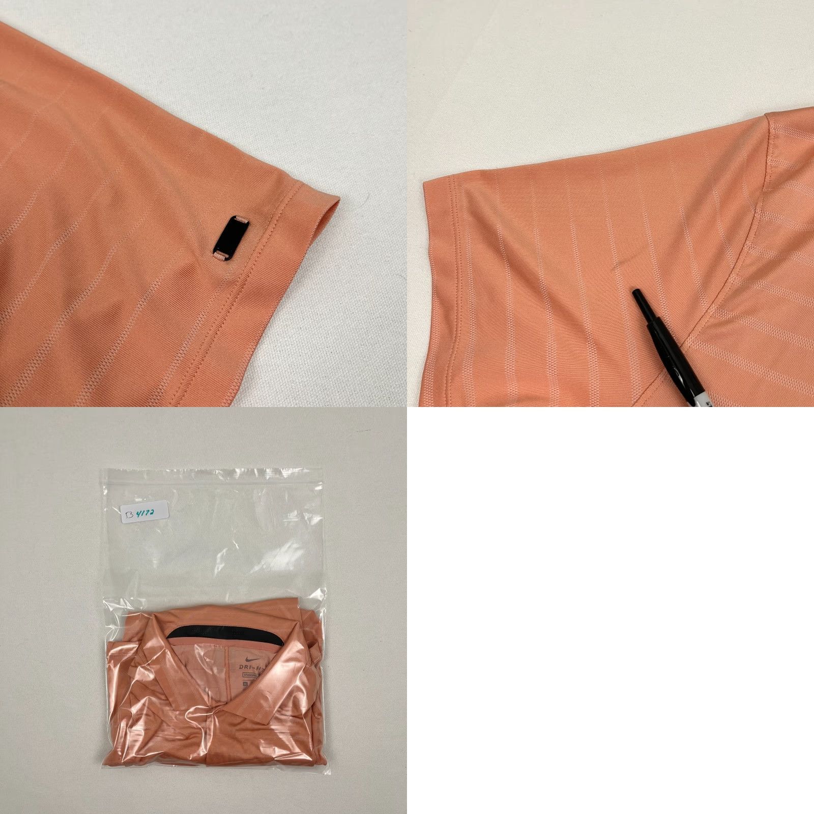 Nike Nike Tiger Woods Polo Shirt Mens XL Orange Golf Preppy Active Performance Size US XL / EU 56 / 4 - 8 Thumbnail