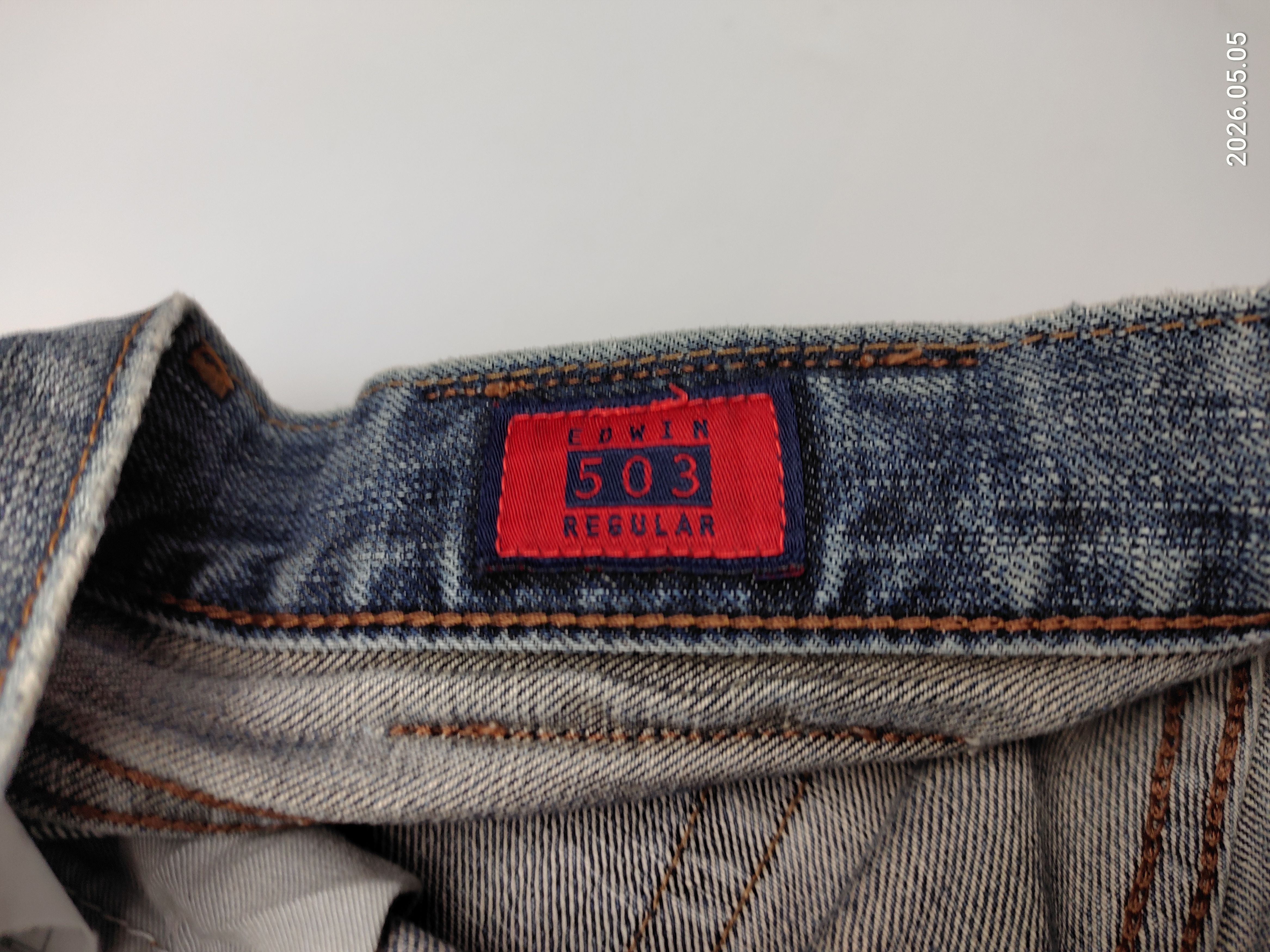Edwin Edwin 503 Regular Denim Pants Size US 30 / EU 46 - 7 Thumbnail