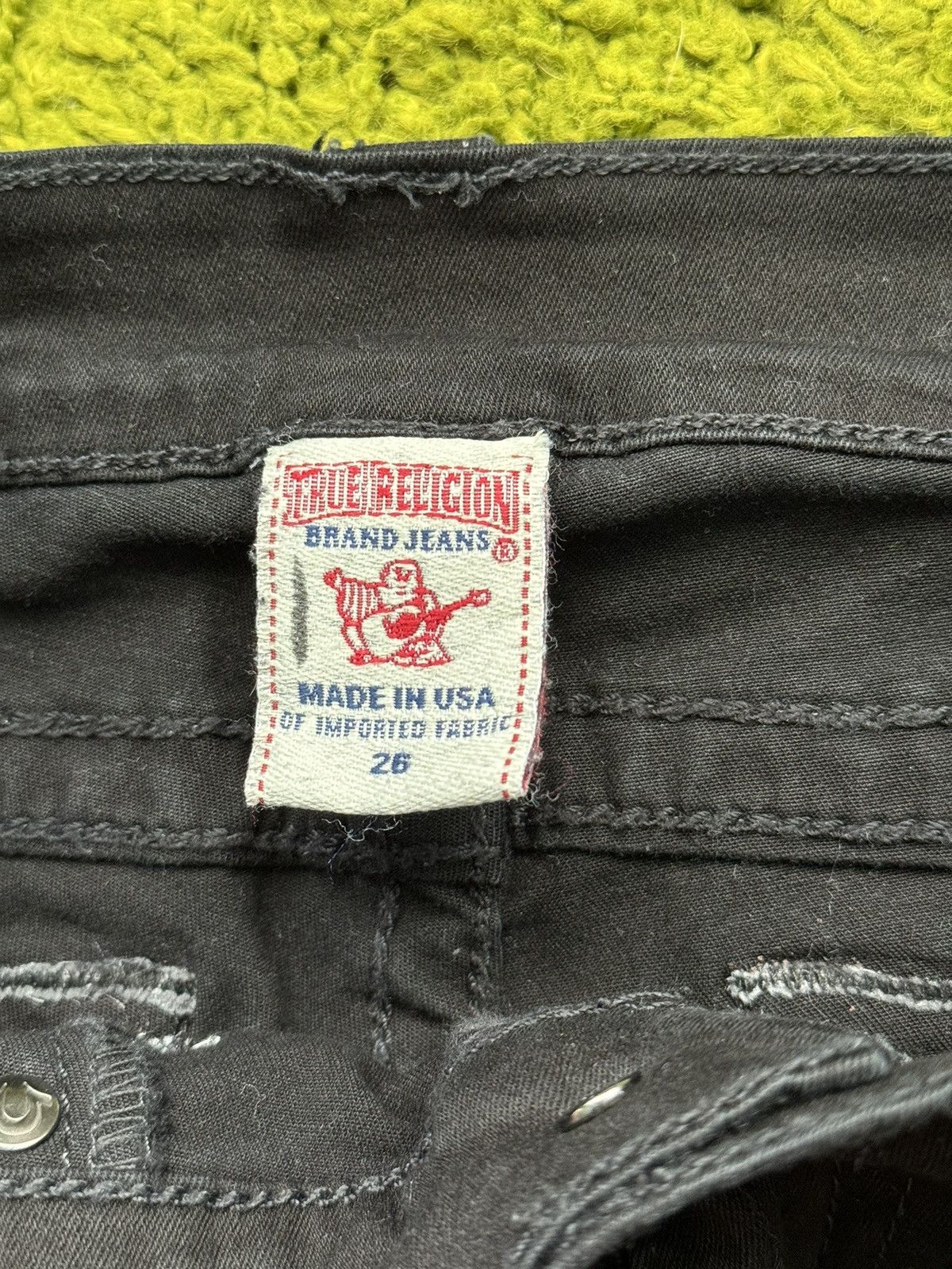 True Religion × Vintage 🇺🇸 True Religion Y2K vintage made in USA skinny jeans denim Size 26" / US 2 / IT 38 - 5 Thumbnail