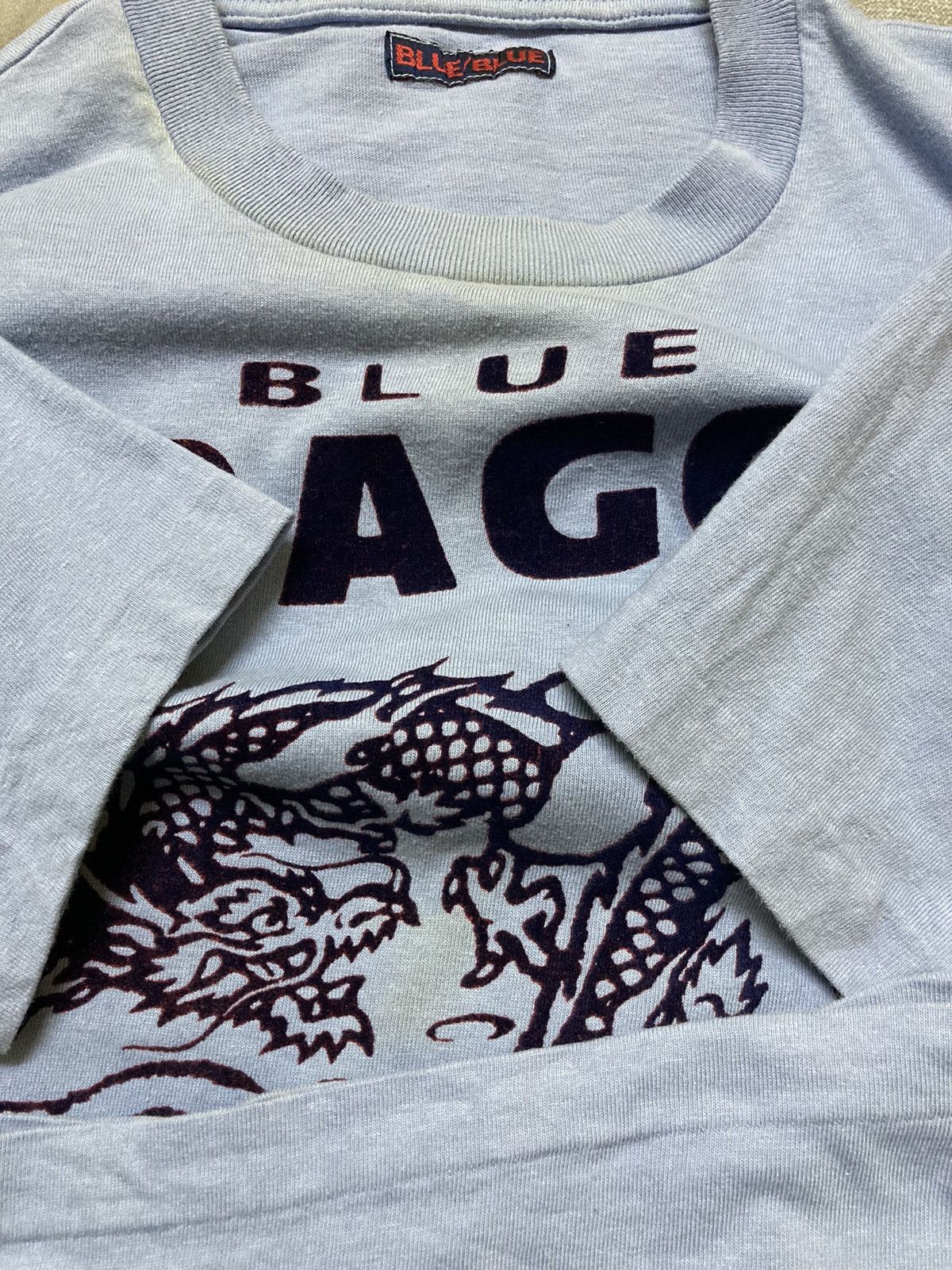 Blue Blue Japan × Japanese Brand × Vintage Vintage Blue Blue Japan Blue Dragon T-Shirt Size US S / EU 44-46 / 1 - 12 Thumbnail