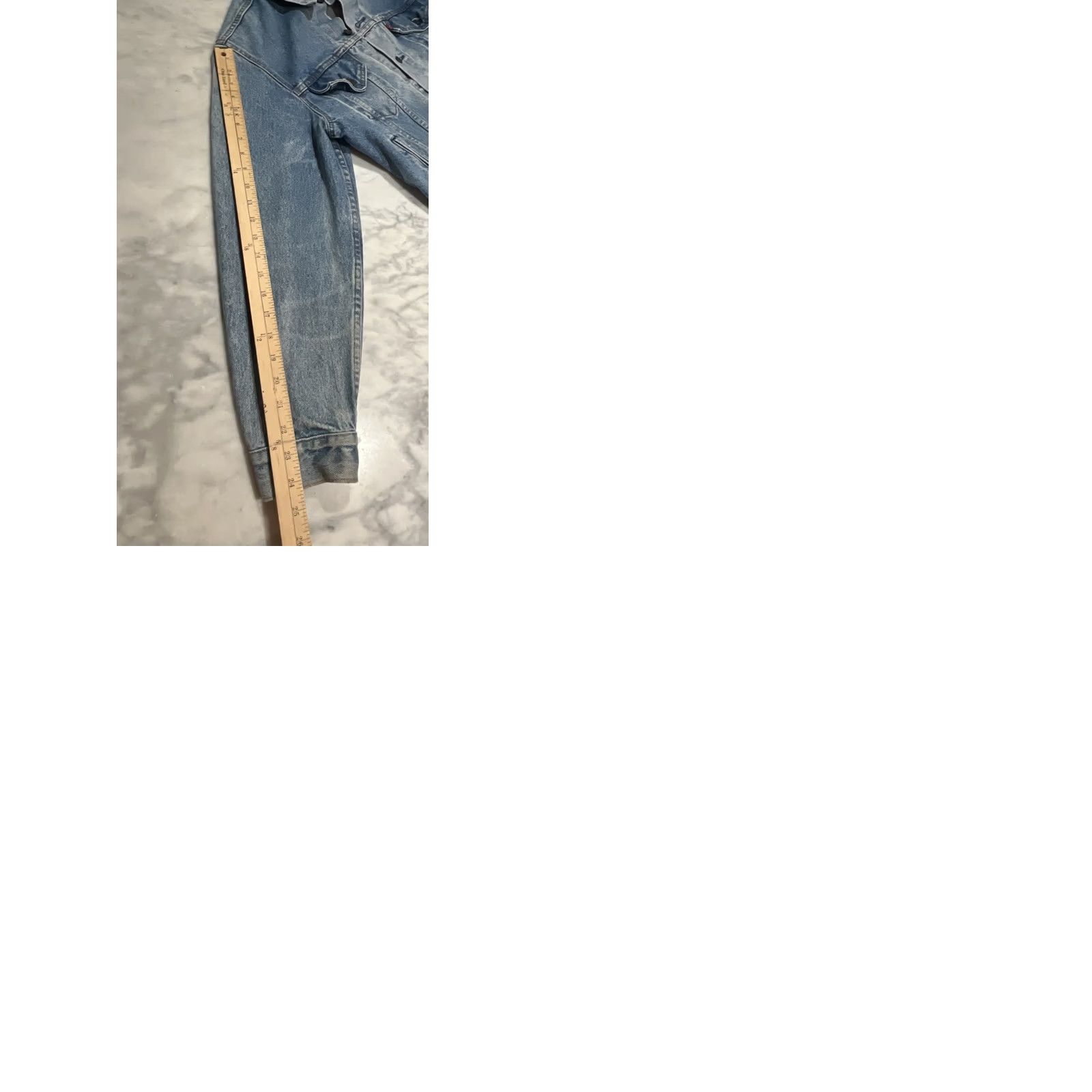 Levi's VINTAGE Levi’s Jacket Trucker USA Men’s 46R Denim Blue 70506-0214 Distressed Size US 30 / EU 46 - 12 Thumbnail