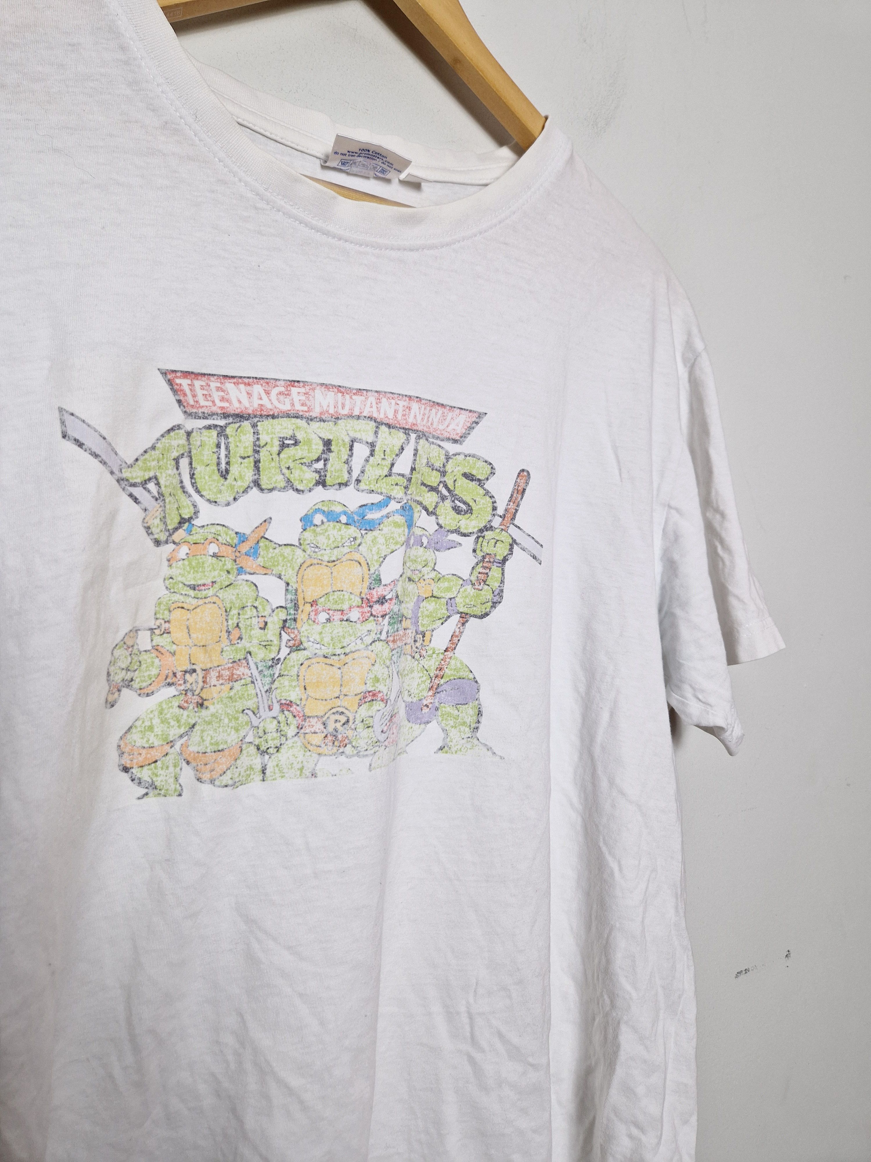 Anime × Cartoon Network × Vintage vintage Ninja Turtles Raphael tee Size US L / EU 52-54 / 3 - 4 Thumbnail