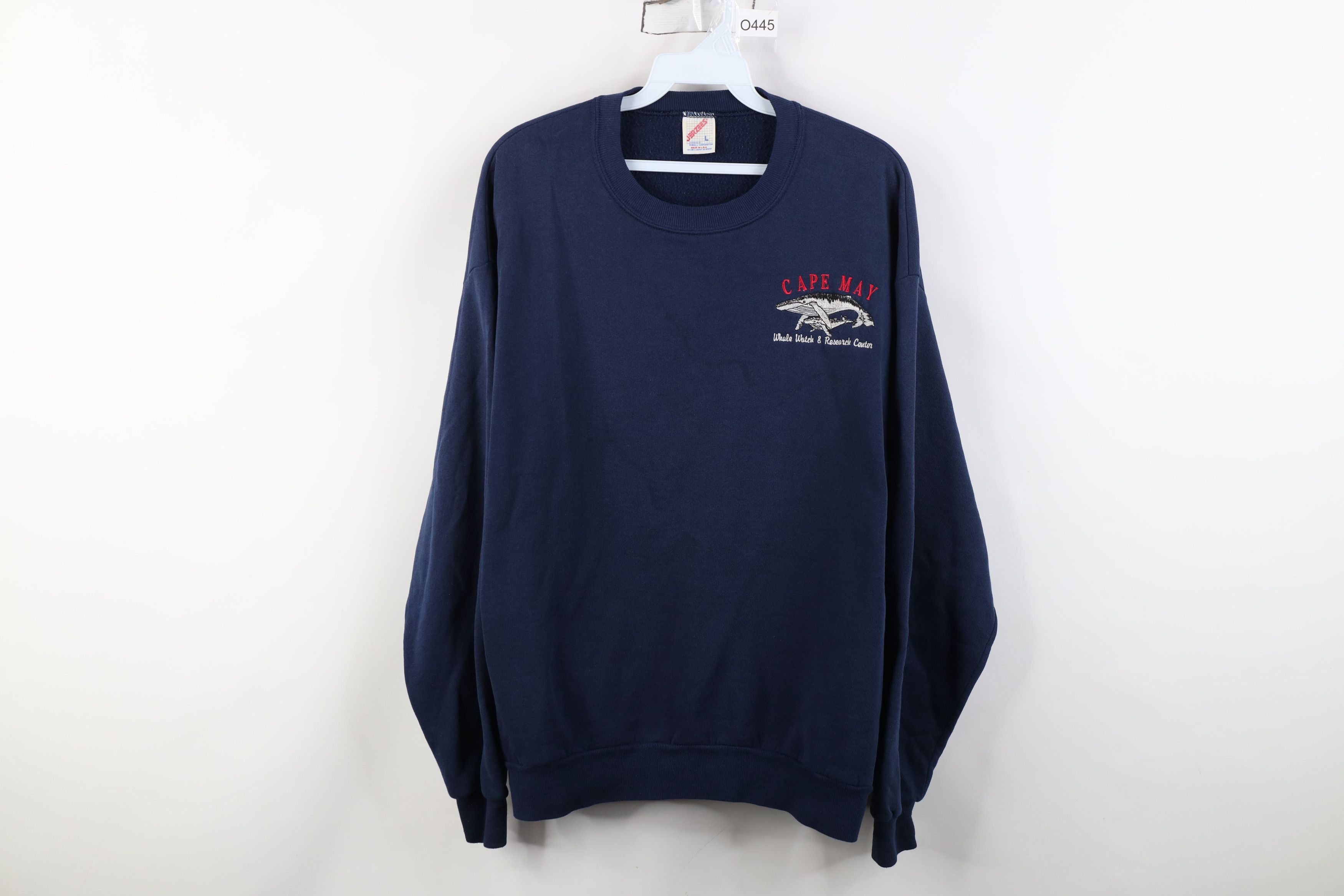Vintage Vintage 90s Streetwear May Whale Watch Center Sweatshirt Size US L / EU 52-54 / 3 - 1 Thumbnail