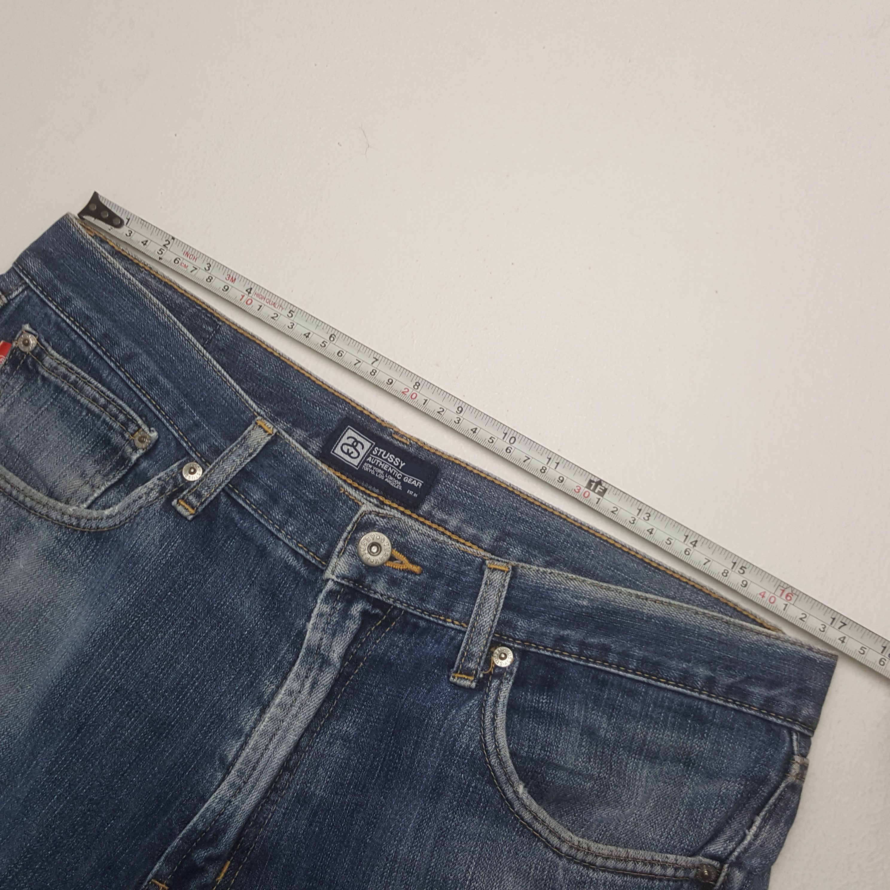 Stussy Vintage Stussy American Streetwear Style Denim Jeans Size US 34 / EU 50 - 10 Thumbnail