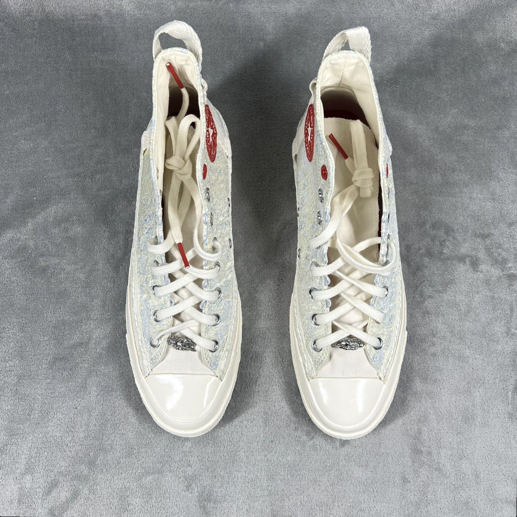 Converse Converse Chuck 70 High Top Year of the Dragon CNY 2024 Mens US Size 11 Ivory Brand Converse Chuck 70 Sneaker High Top Men's 11 Ivory Size ONE SIZE - 4 Thumbnail