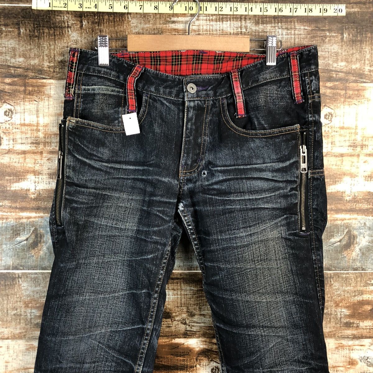 Takeo Kikuchi DLL Takeo Kikuchi Blue Denim Pants #C241 Size US 32 / EU 48 - 4 Thumbnail
