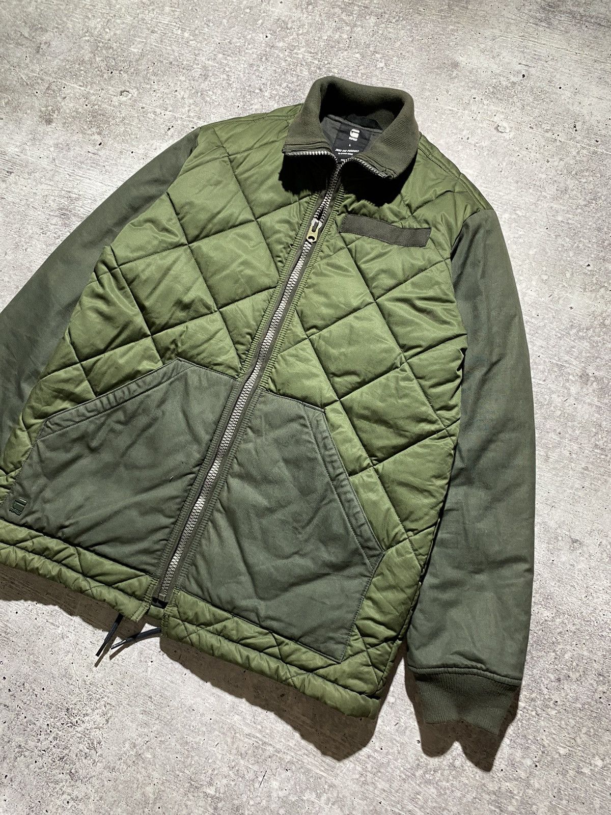 G-Star × Vintage G Star Vintage Bomber Jacket Size US L / EU 52-54 / 3 - 2 Thumbnail