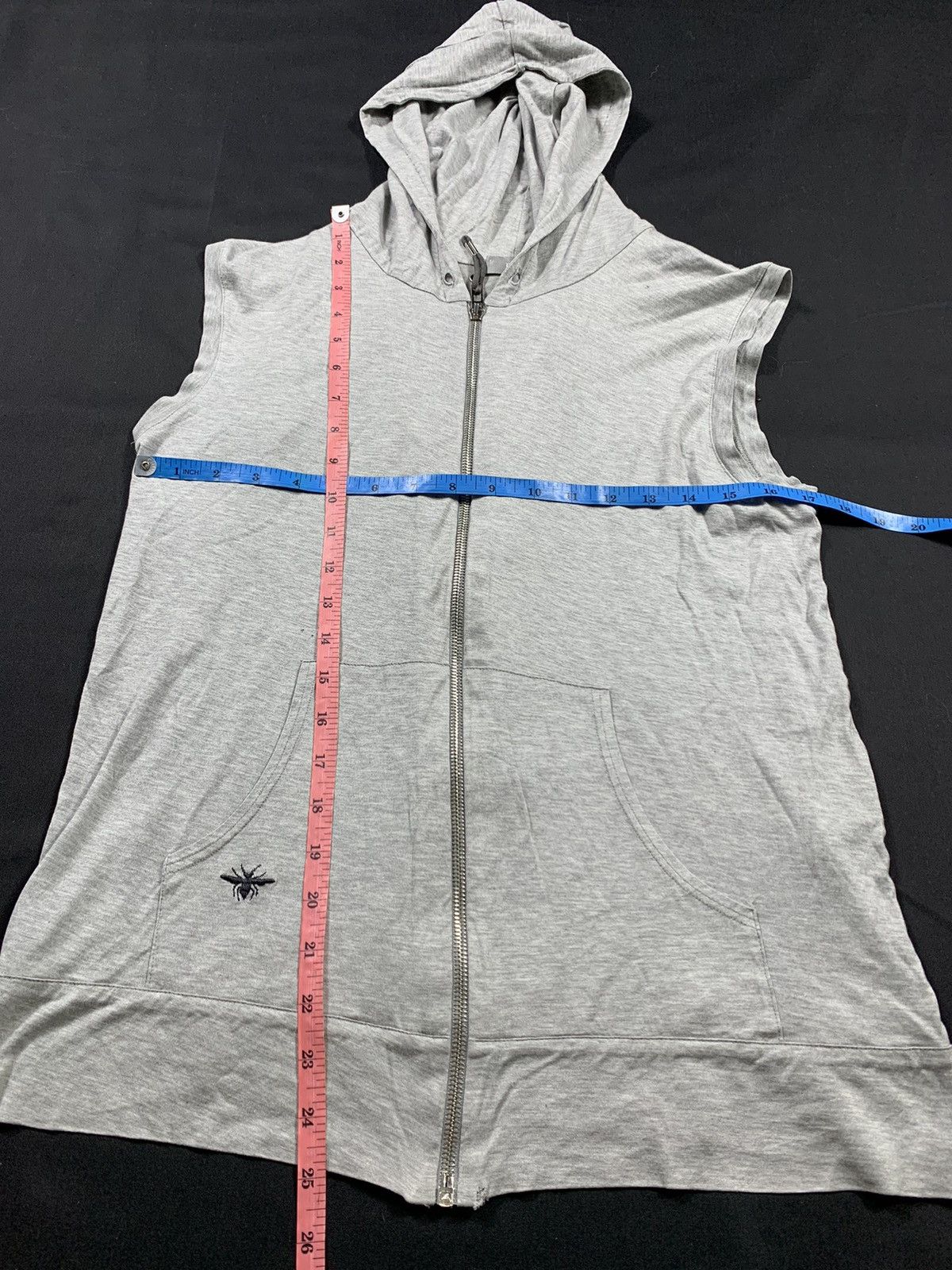 Dior × Hedi Slimane Dior Homme bee zip hoodie Size US L / EU 52-54 / 3 - 15 Thumbnail