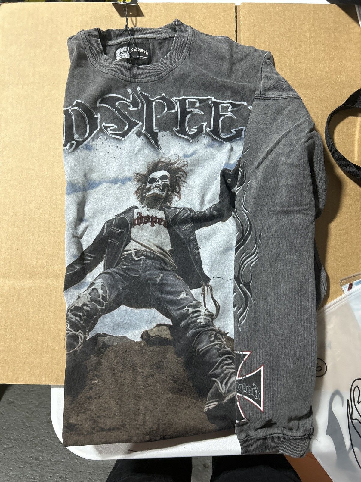 Godspeed Rocker LS T-shirt (Black Wash) Size US S / EU 44-46 / 1 - 8 Thumbnail