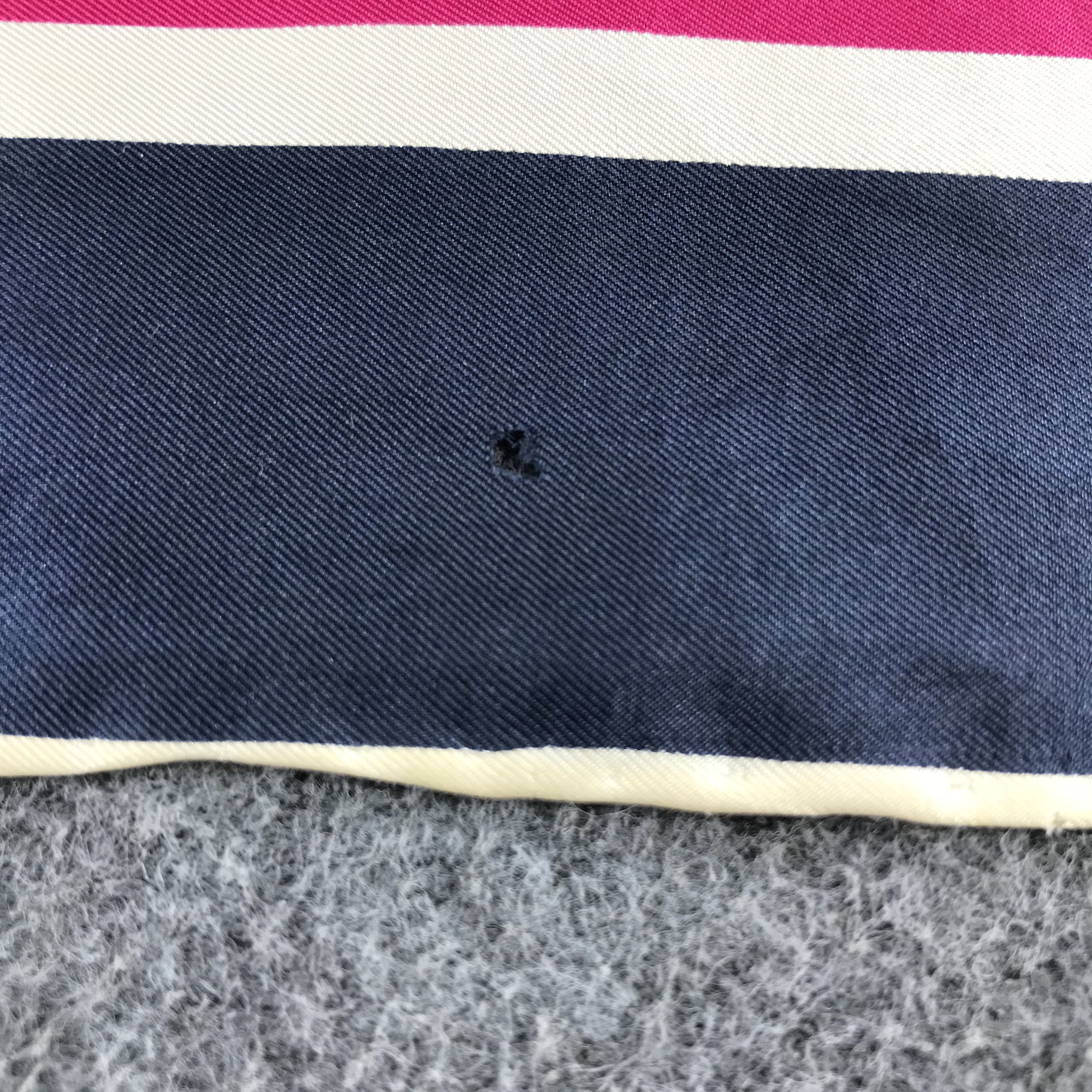 Vintage Vintage Geometrical Design Silk Scarf M112 Size ONE SIZE - 4 Thumbnail