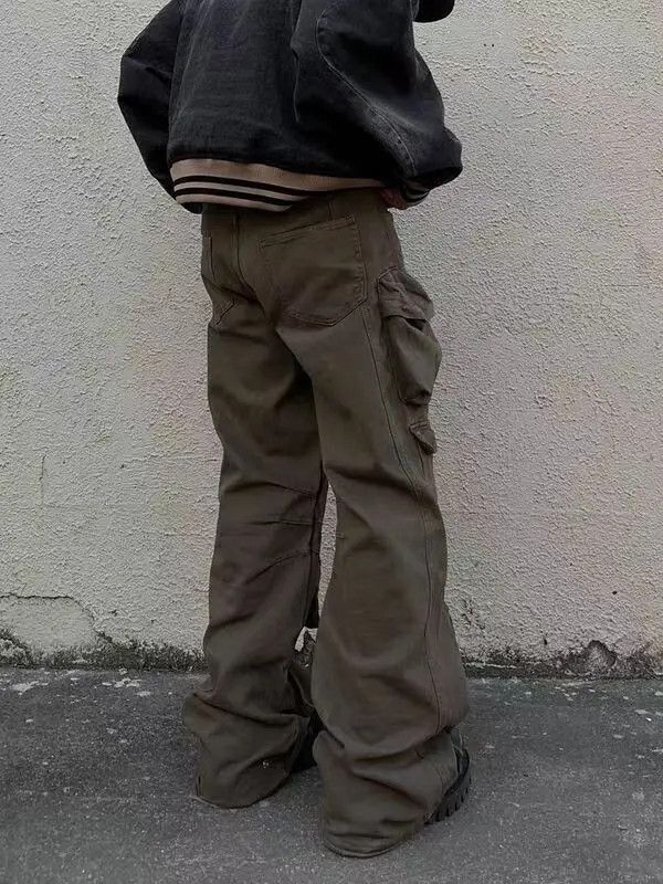 Japanese Brand × Vintage Heavy Duty Multi-Pocket Paratrooper Workwear Casual Pants Size US 32 / EU 48 - 2 Thumbnail
