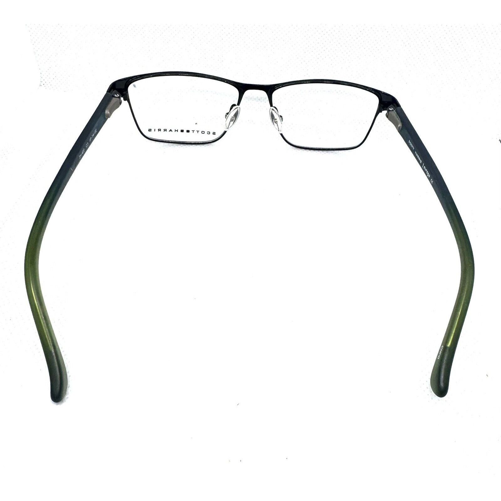 Other SCOTT HARRIS BY EUROPE SH-400 C3 BLUE GREEN EYEGLASSES 49-14 Size ONE SIZE - 5 Thumbnail