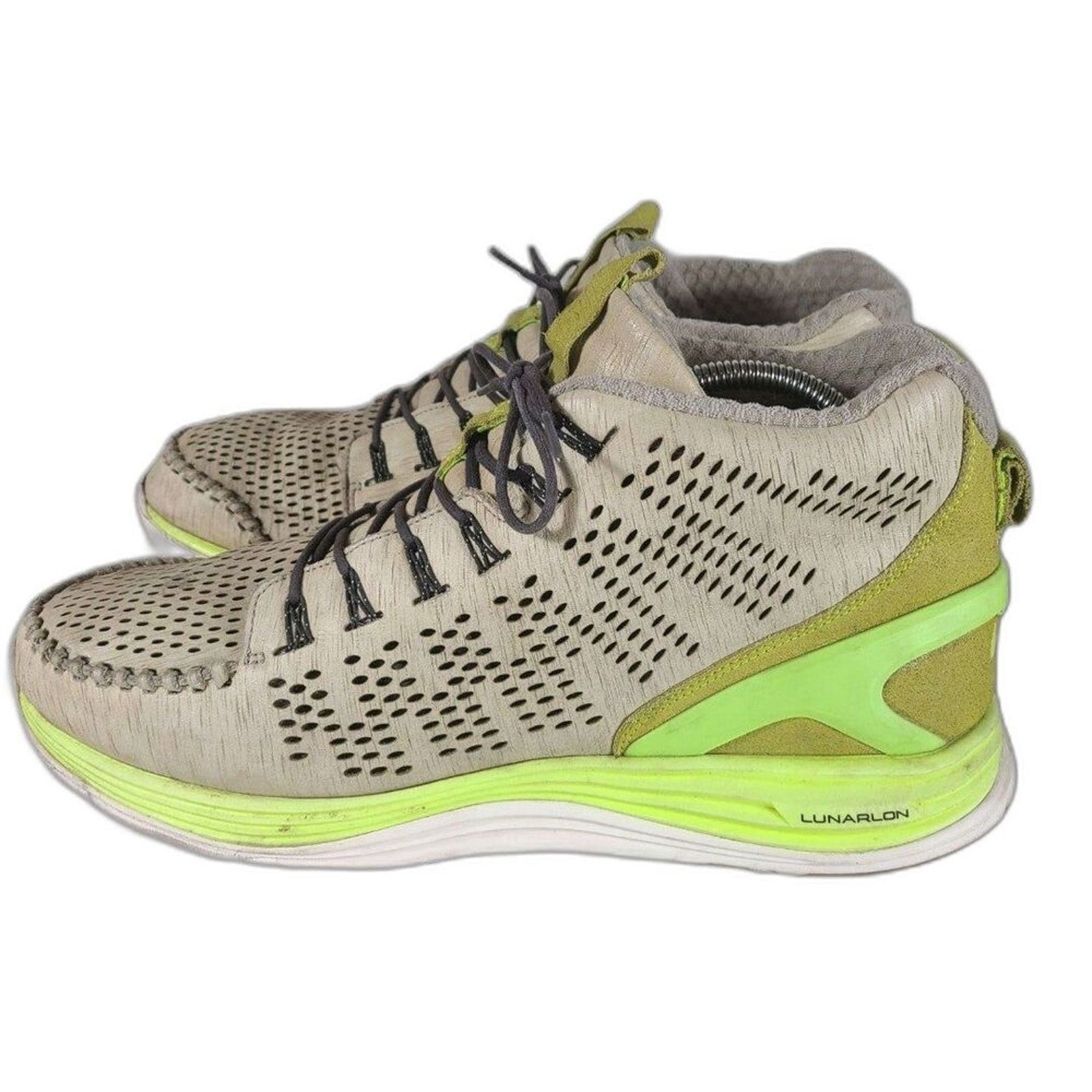 Nike Nike Lunar Chenchukka QS Classic Stone-Volt Size Men's US 14 Size US 14 / EU 47 - 1 Thumbnail