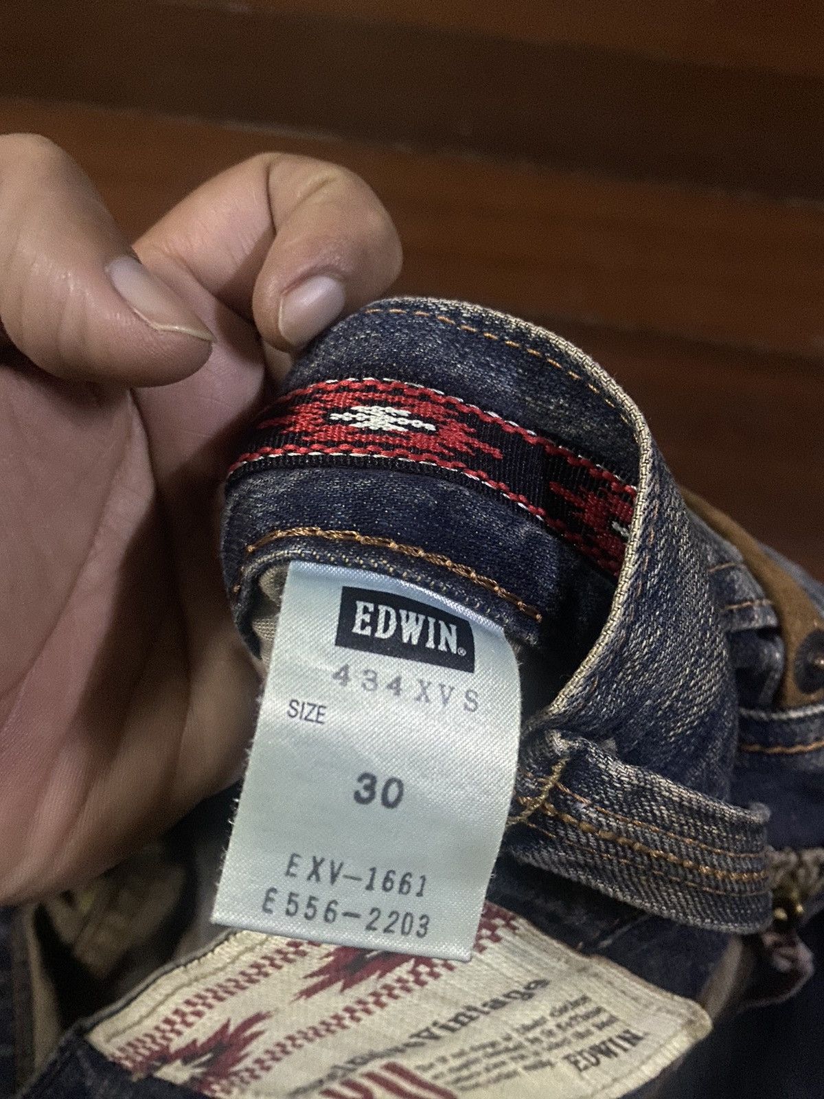 Edwin Fire 🔥 EDWIN EXCLUSIVE VINTAGE dirty mud wash Size US 34 / EU 50 - 17 Thumbnail